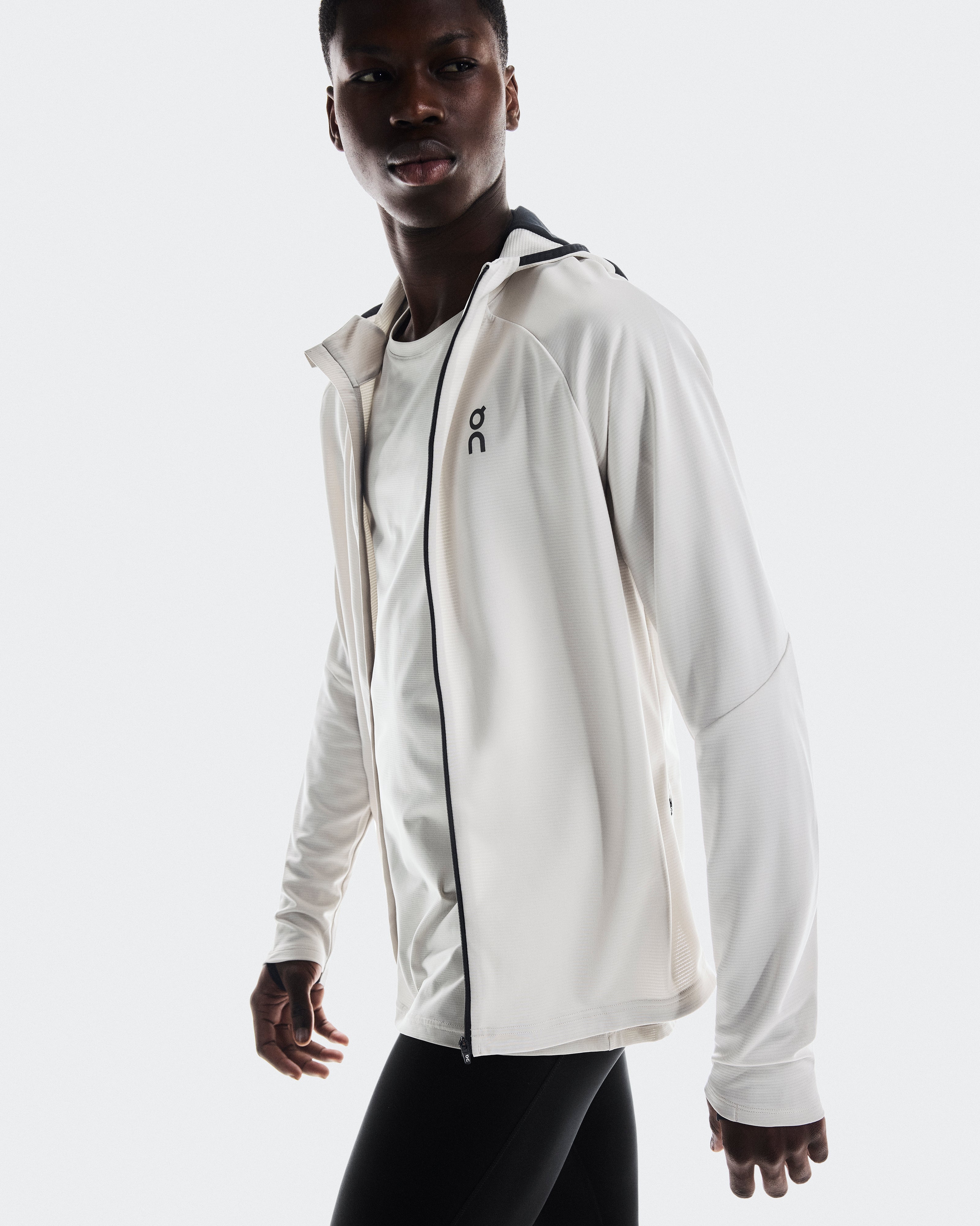 On Climate Zip Hoodie Sand