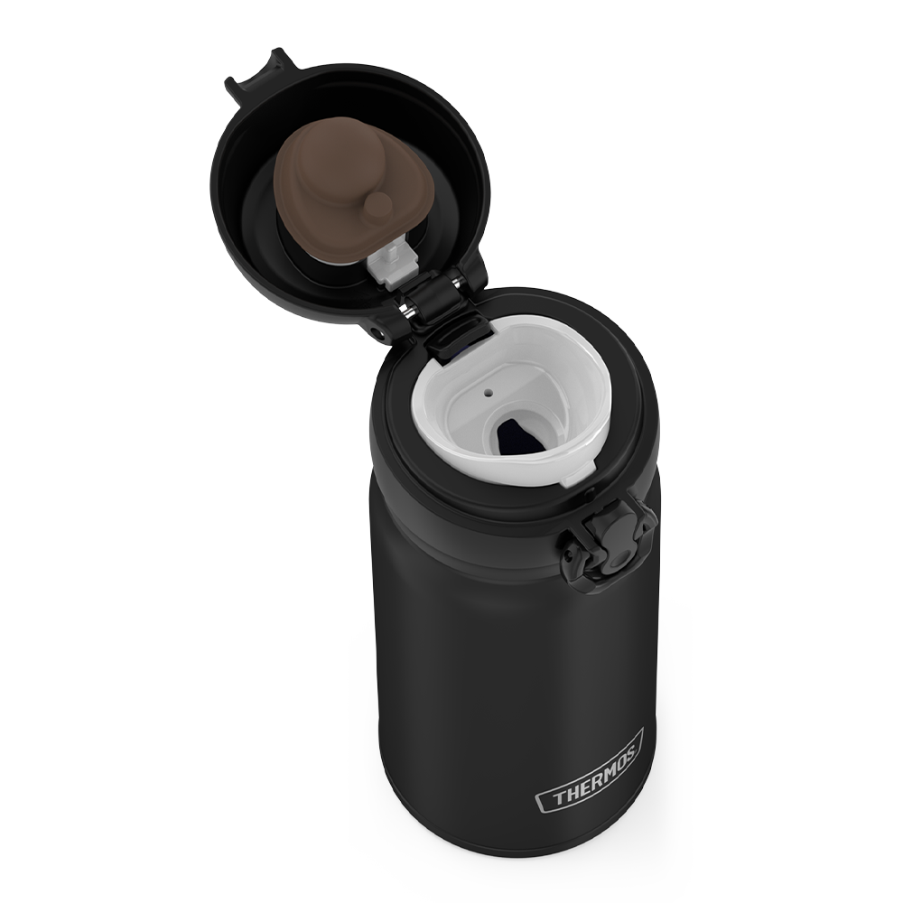 Thermos 12oz Stainless Steel Direct Drink Bottle Black