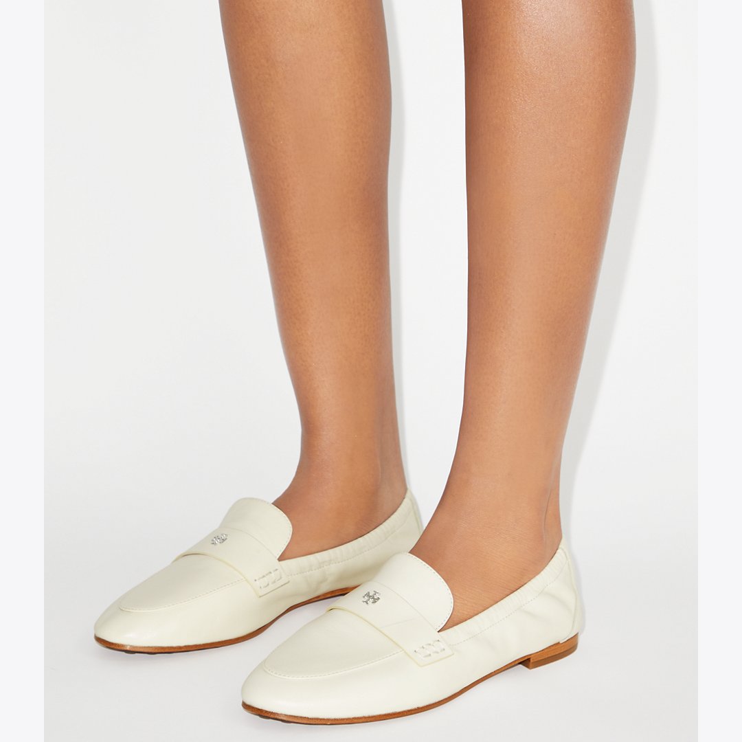 Tory Burch Ballet Loafer LIGHT CREAM
