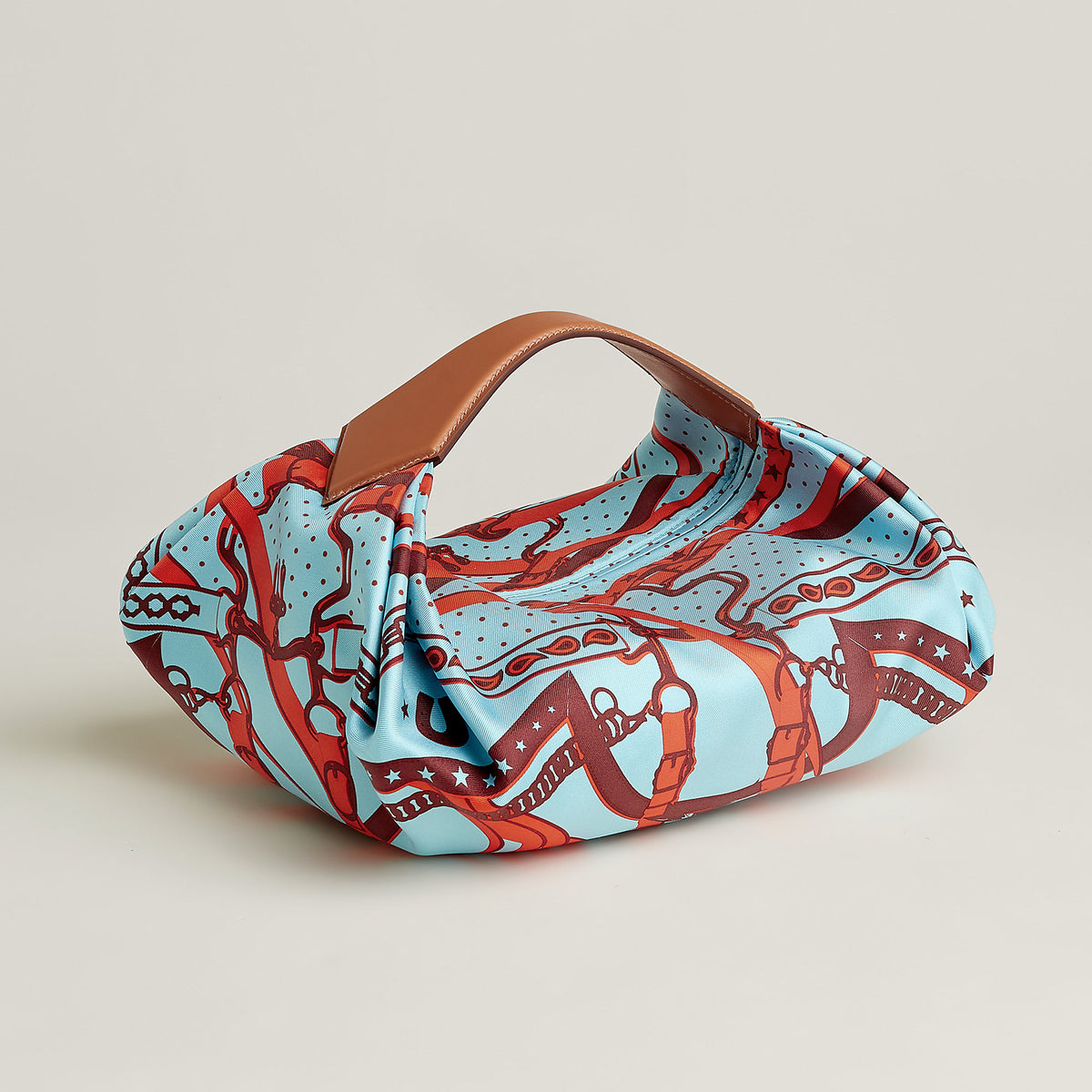 Hermes Balusoie Bag Bleu Zphyr