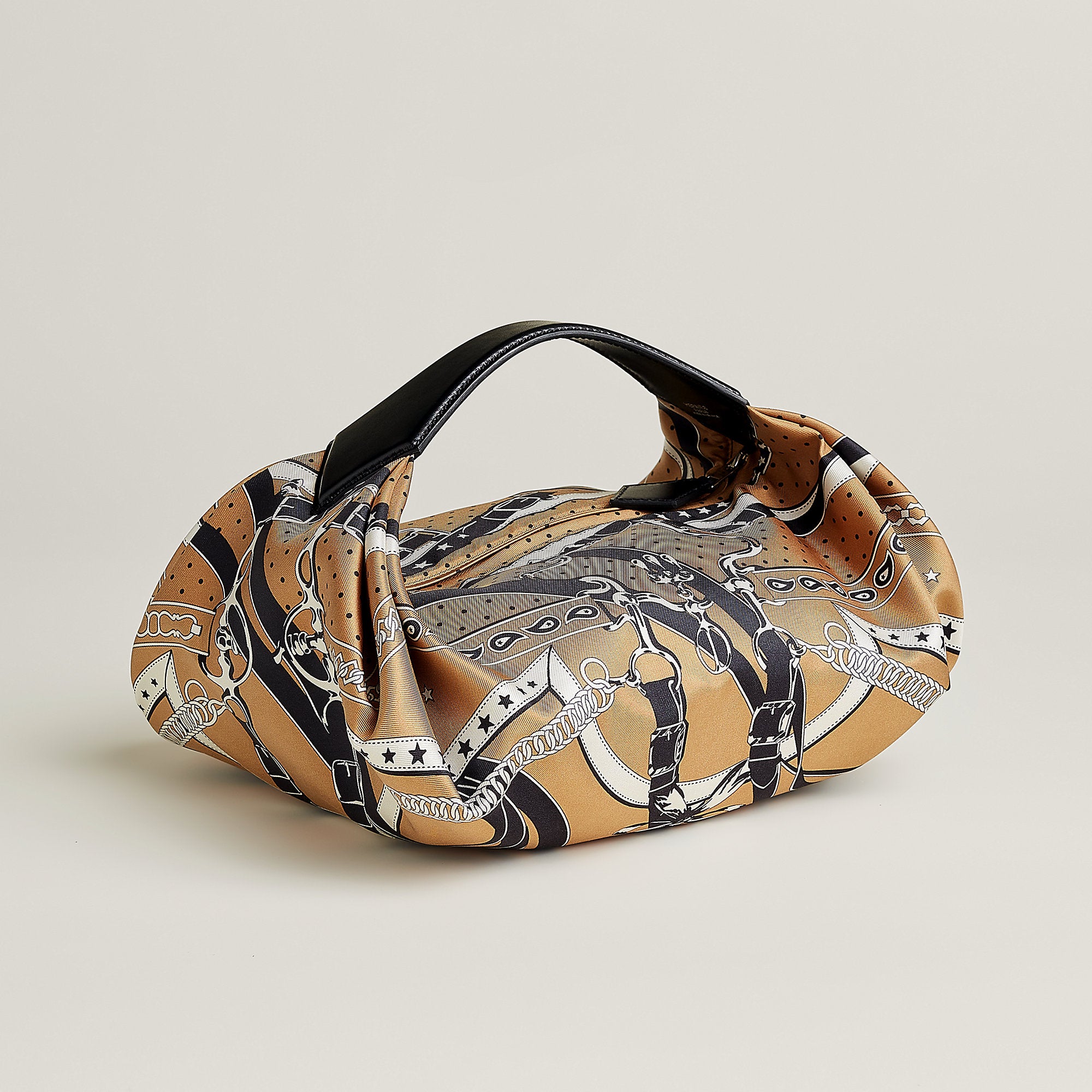 Hermes Balusoie Bag Biscuit