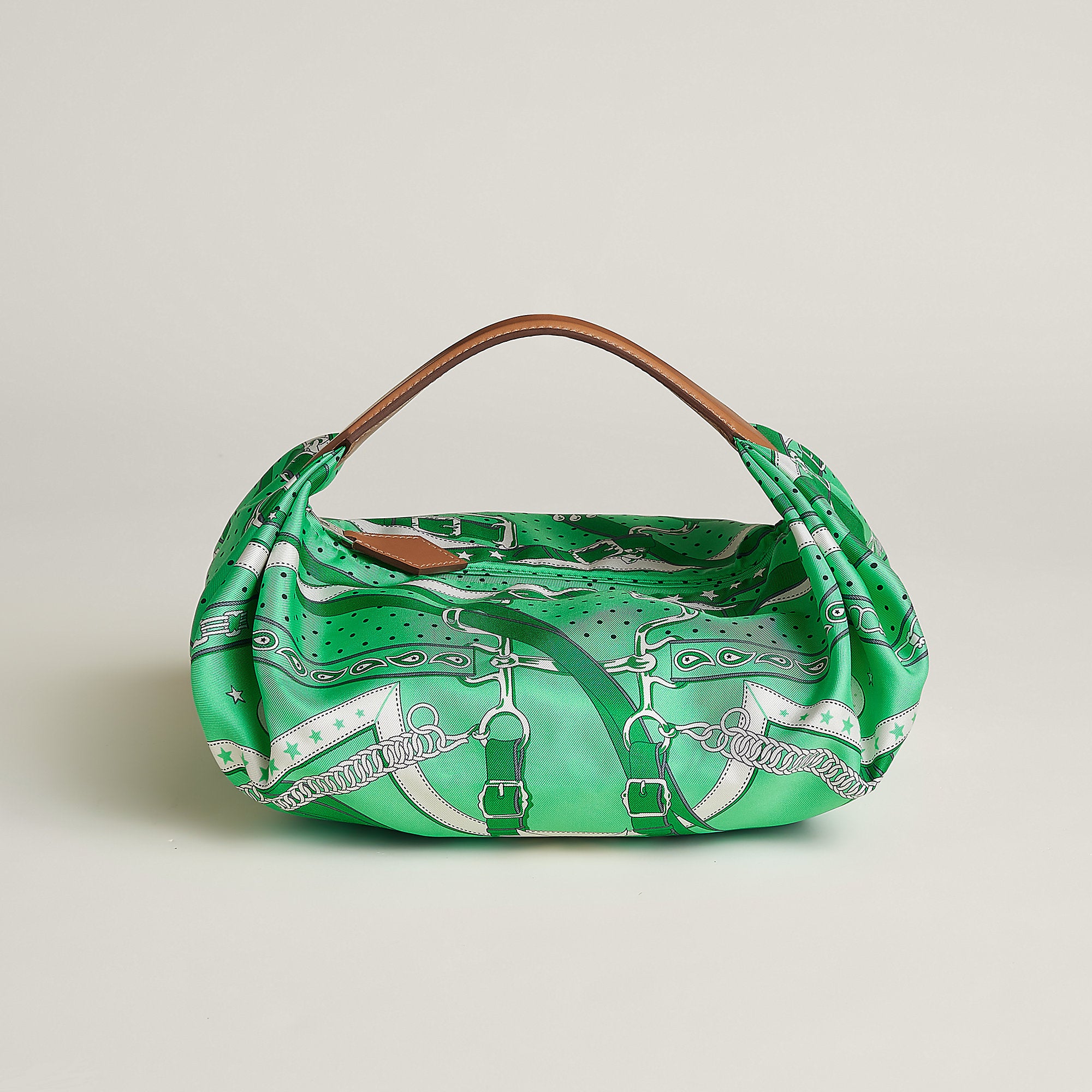 Hermes Balusoie Bag Vert Comics