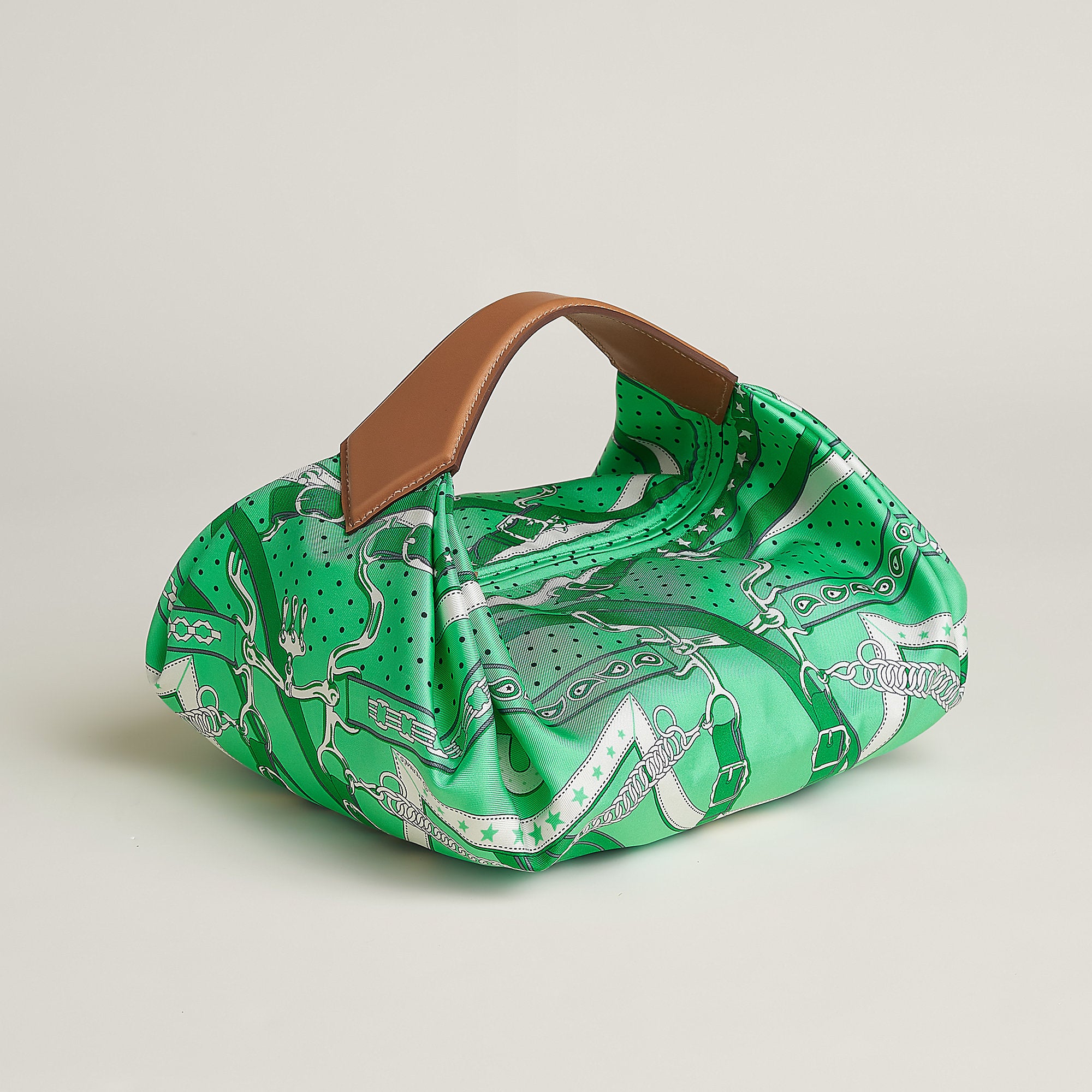 Hermes Balusoie Bag Vert Comics