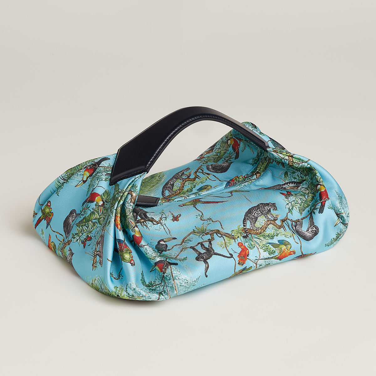 Hermes Balusoie Bag Bleu Du Nord