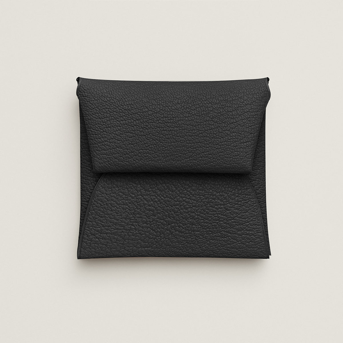 Hermes Bastia Change Purse Noir