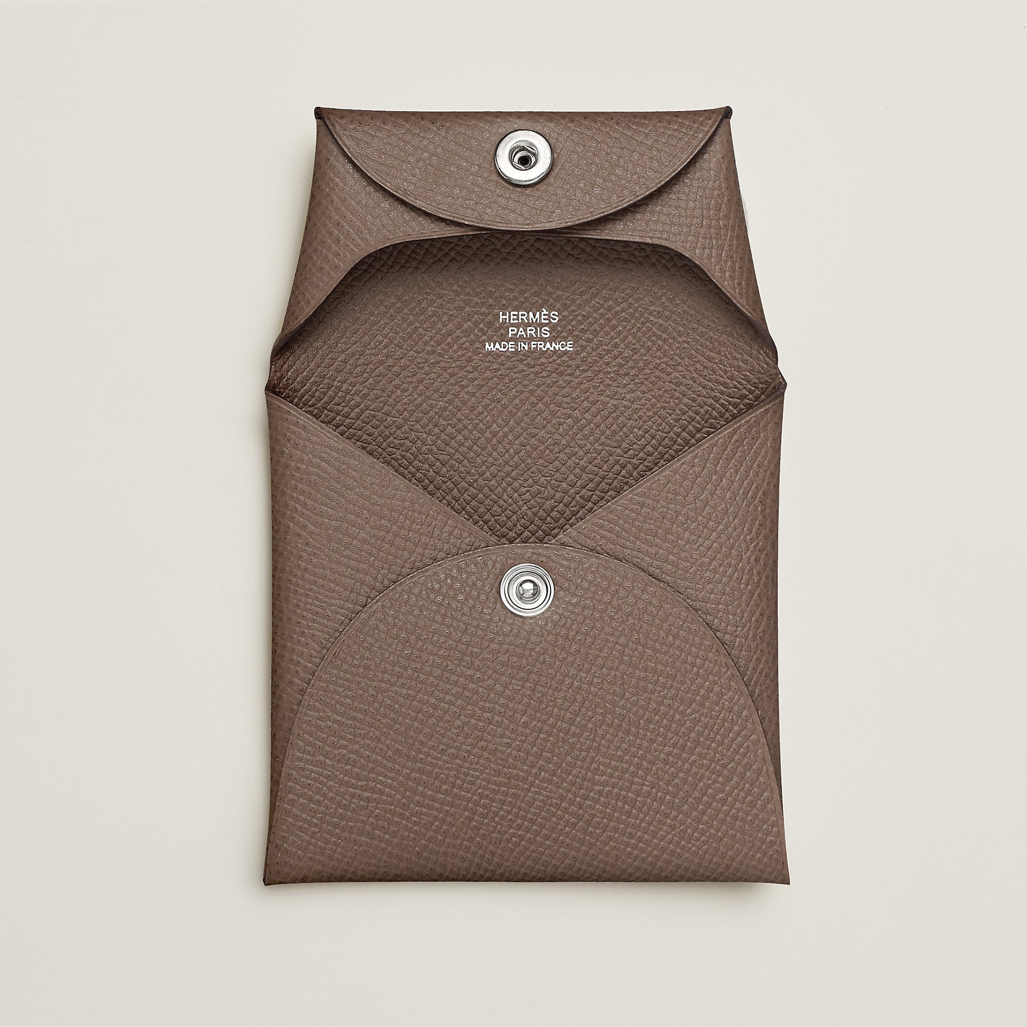 Hermes Bastia Change Purse Toupe