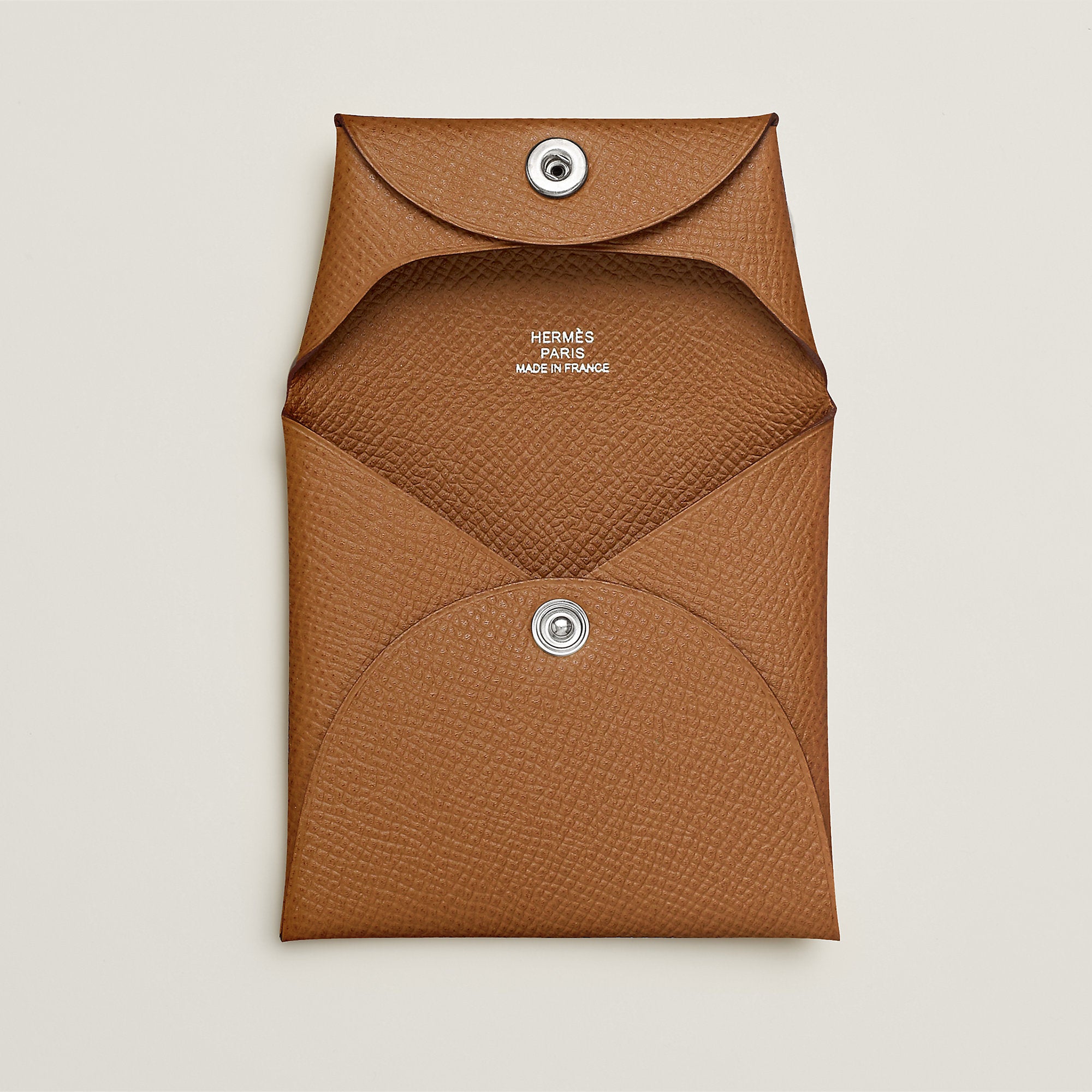 Hermes Bastia Change Purse Gold