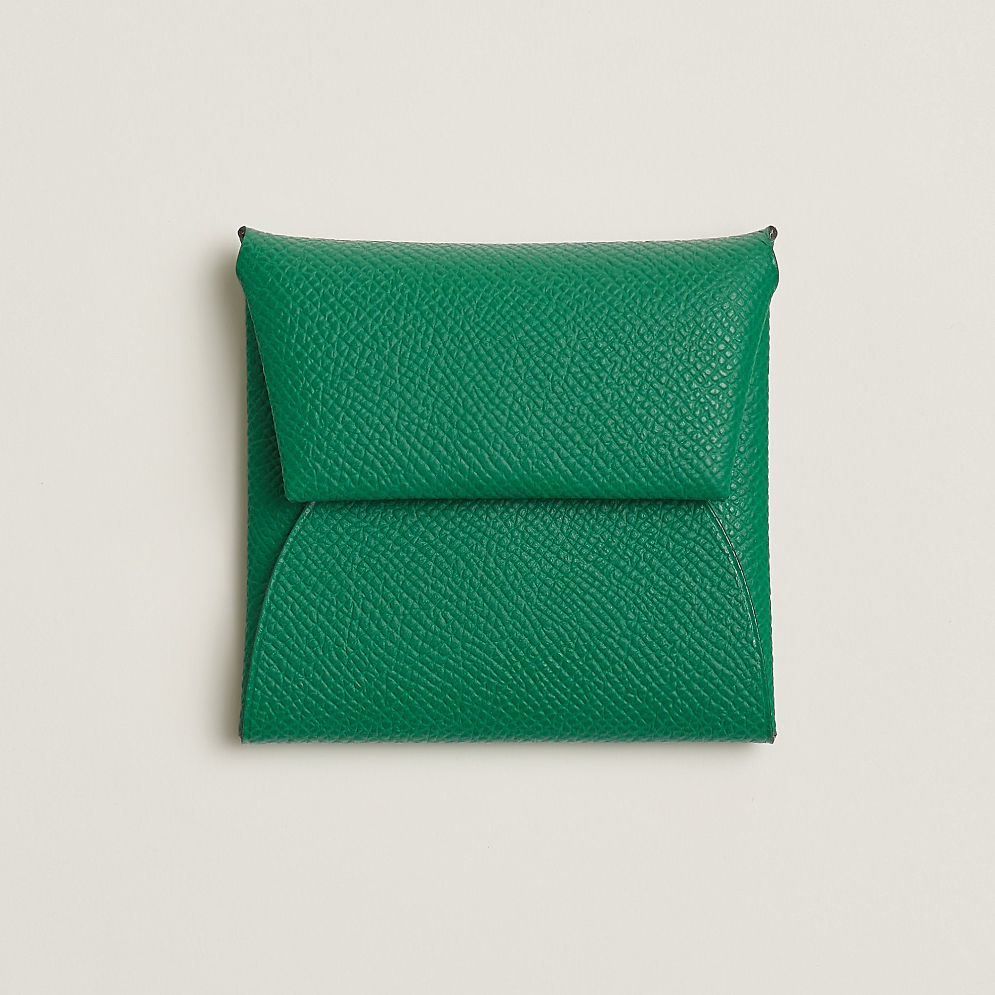 Hermes Bastia Verso Change Purse Vert Vertigo