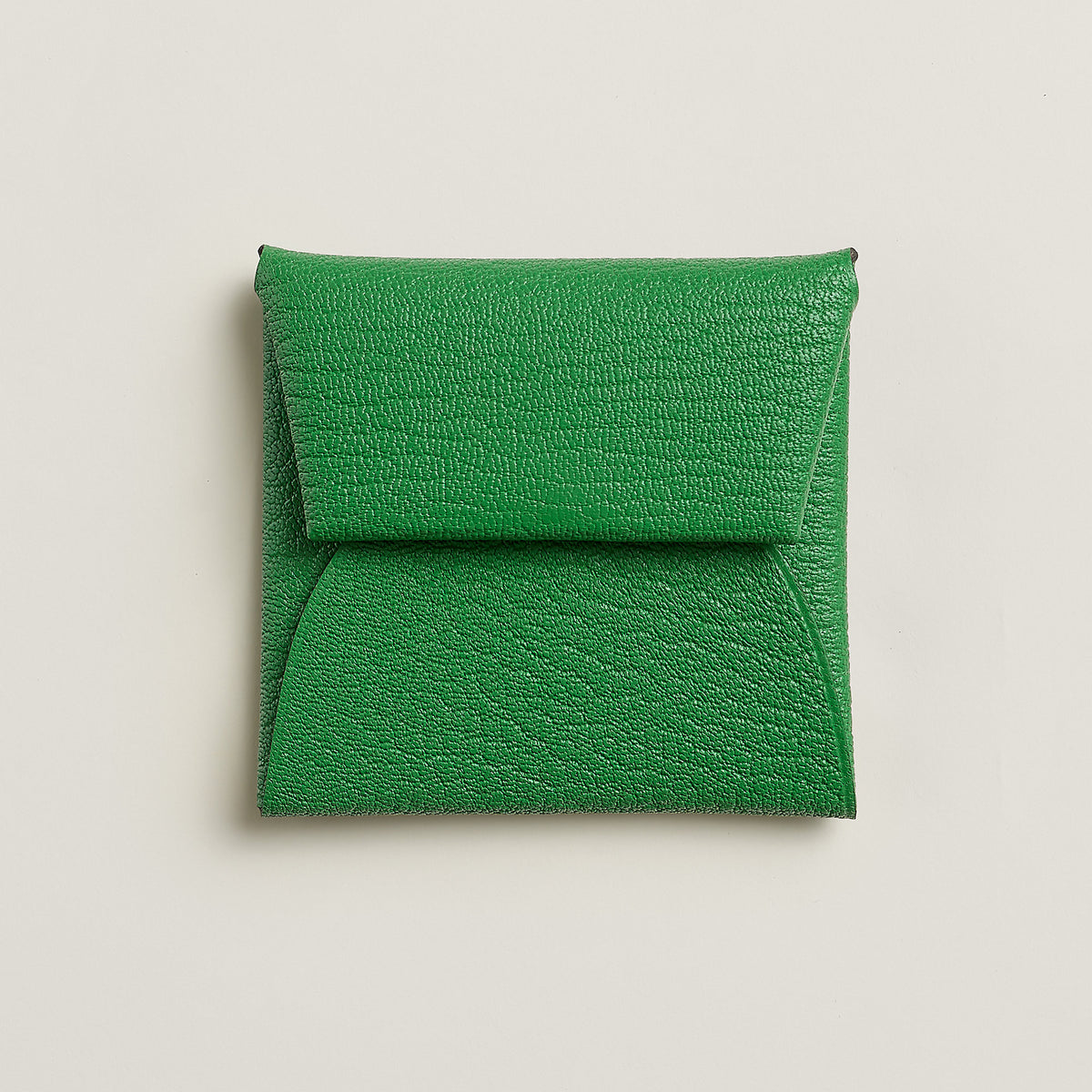 Hermes Bastia Verso Change Purse Bambou
