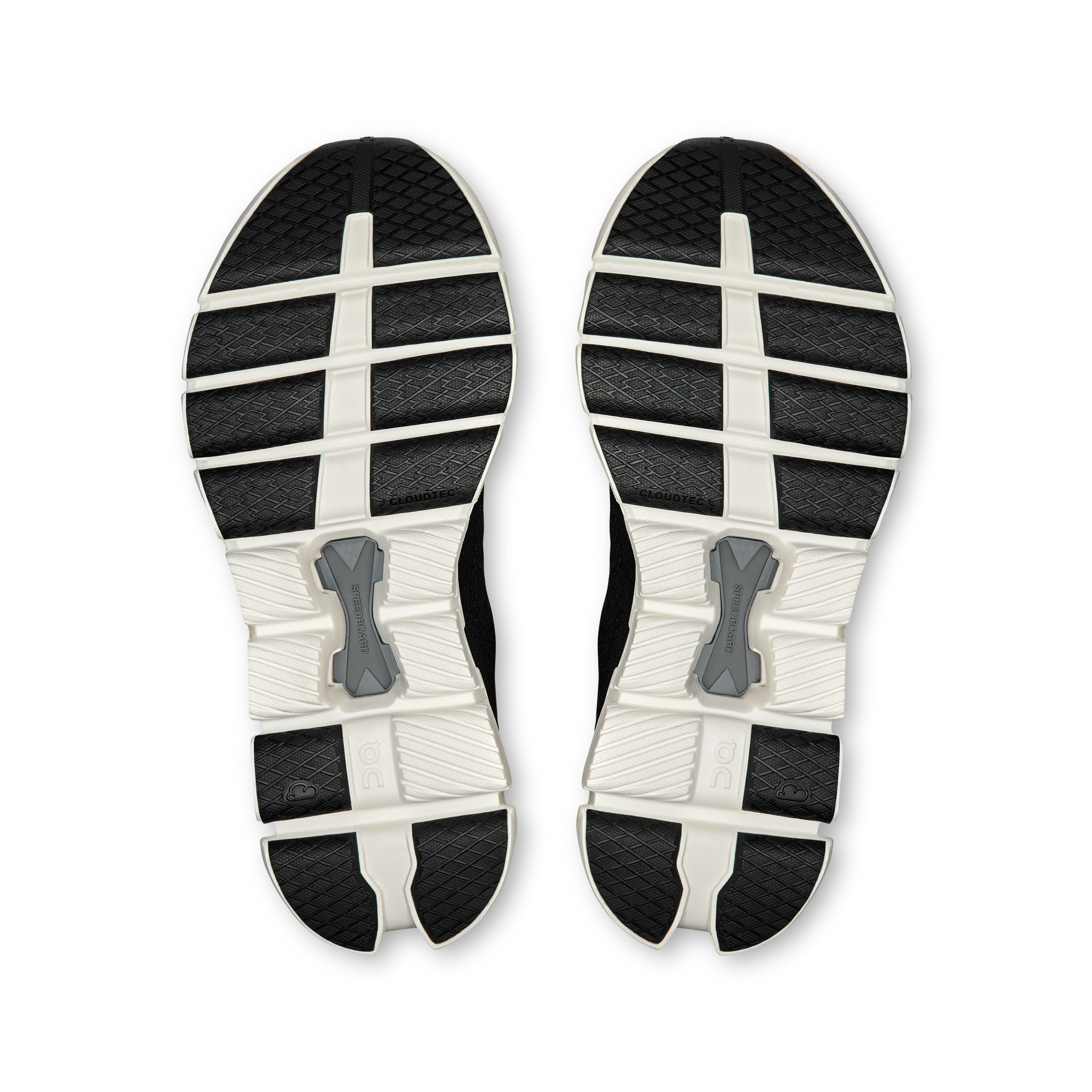 on running cloud x 4 ad black asphalt (women's)