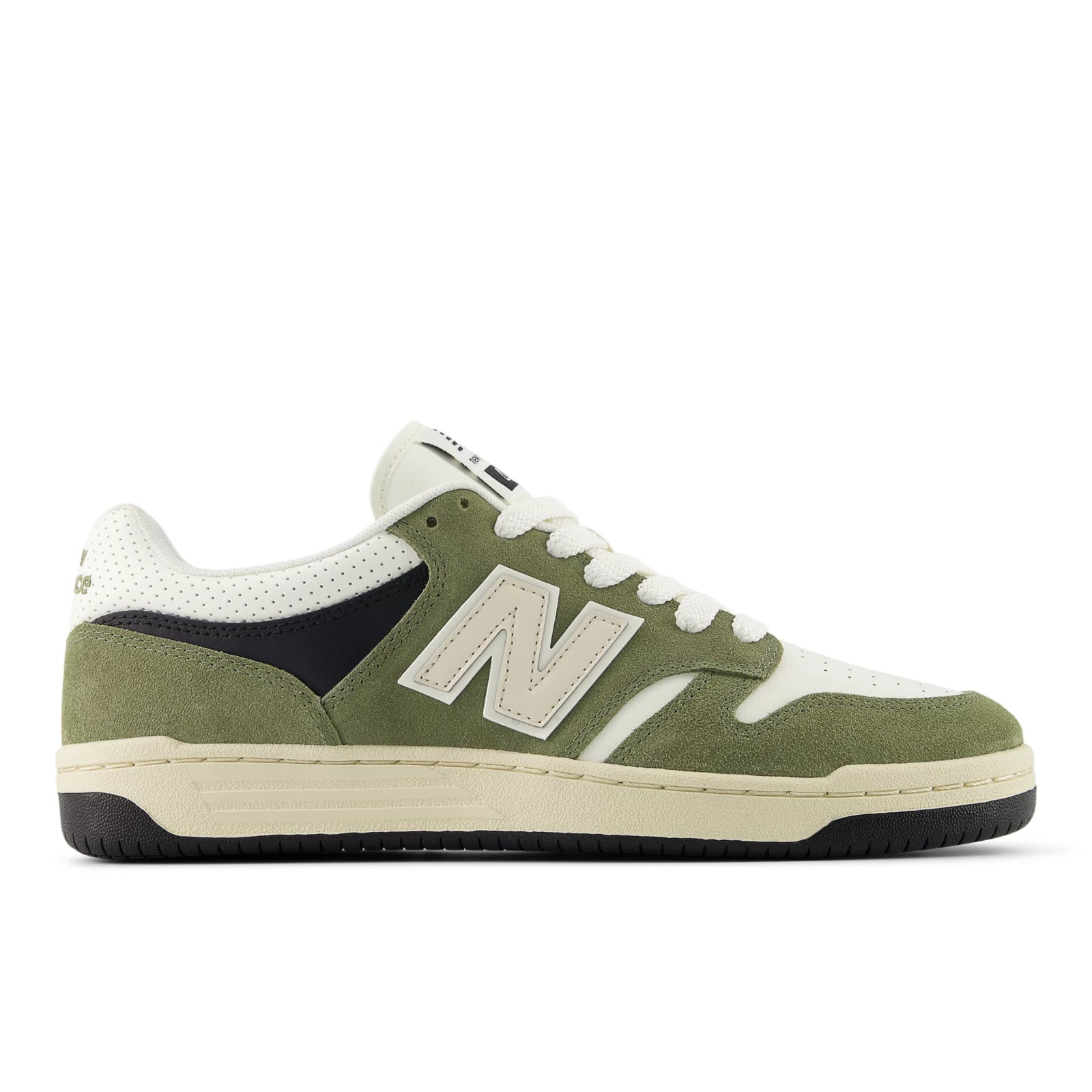 New Balance 480 Dark Olivine With Sea Salt Dark Olivine With Sea Salt