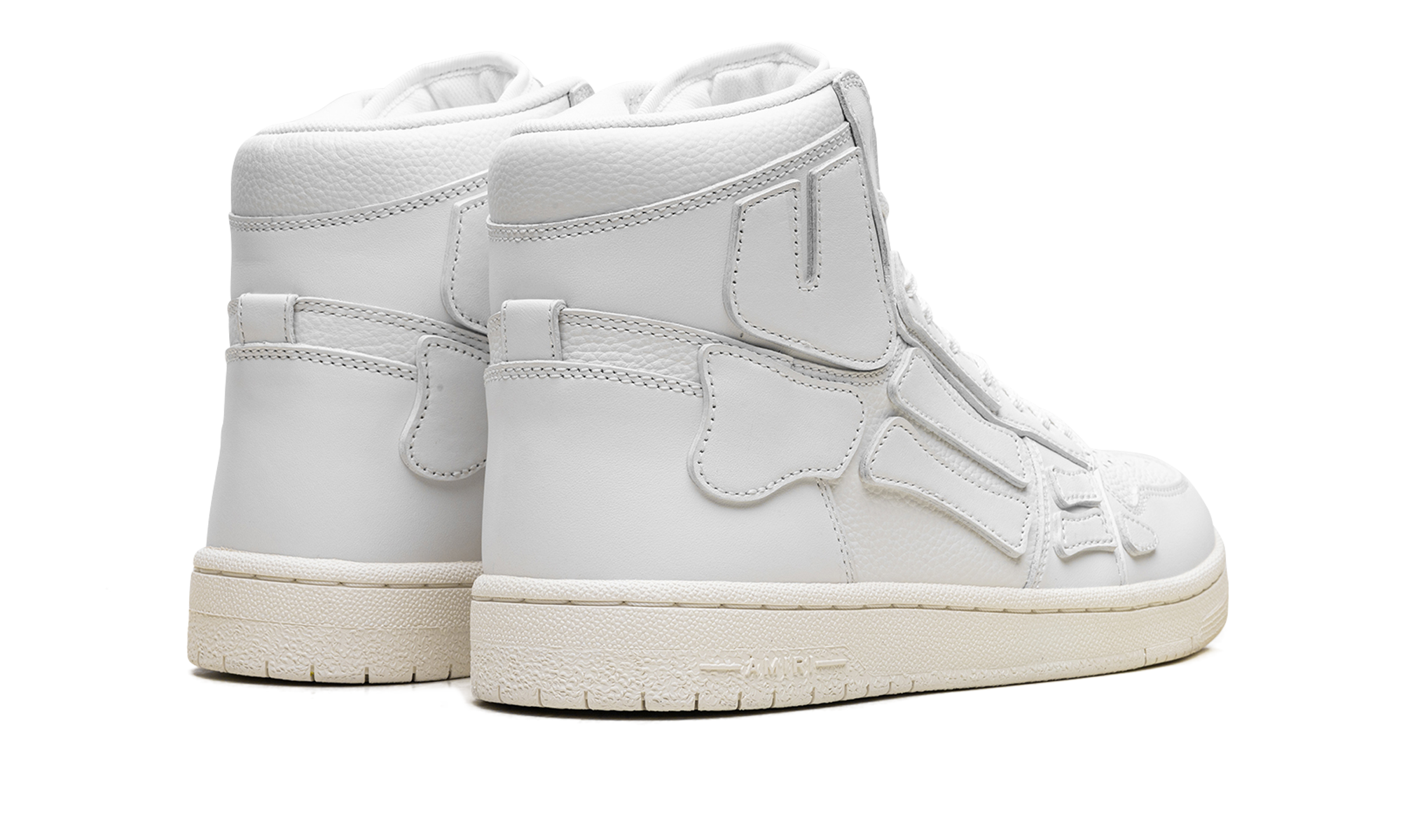 AMIRI Skel Top Hi Triple White