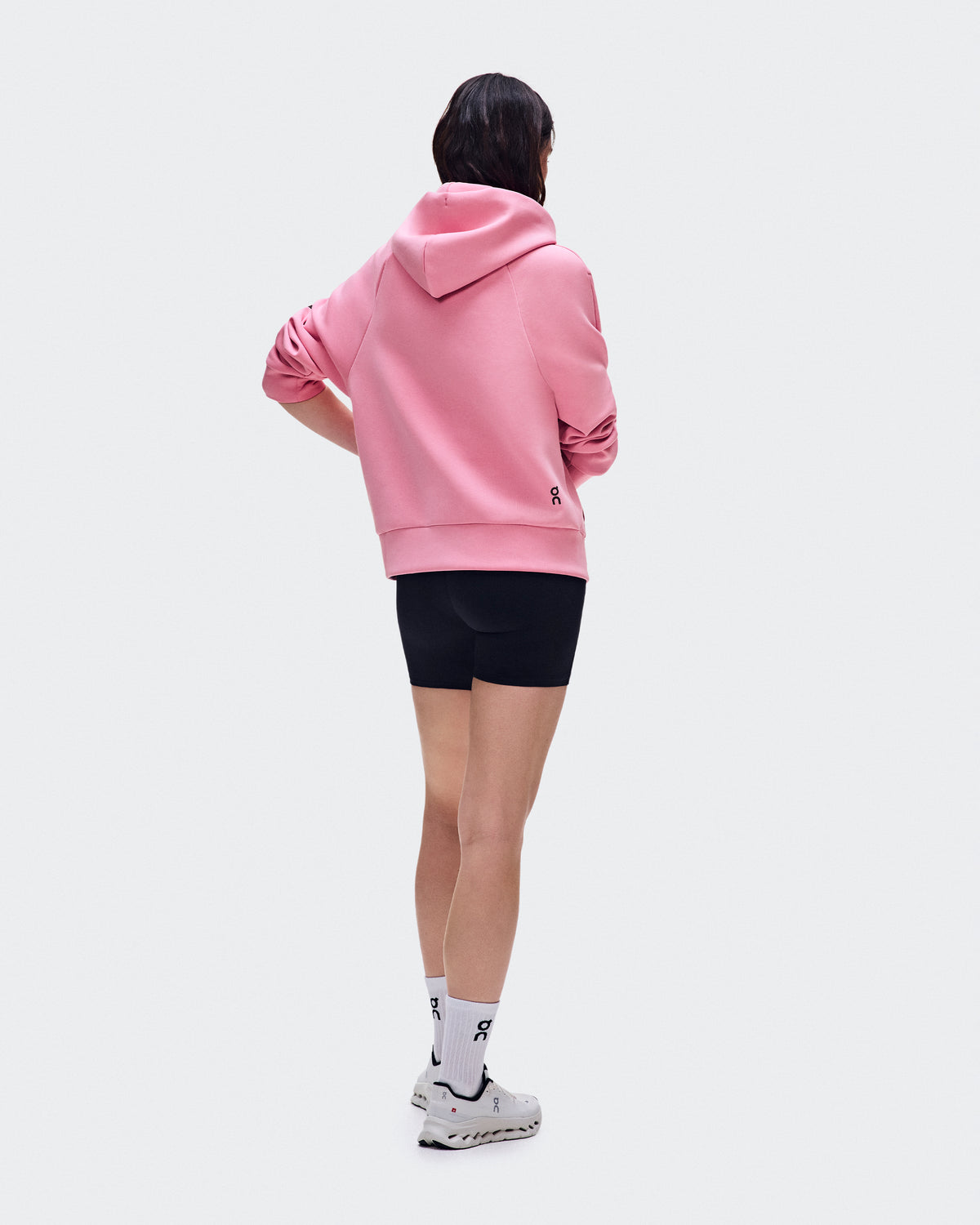 On Focus Tech Zip Hoodie Magnolia (Women'S)