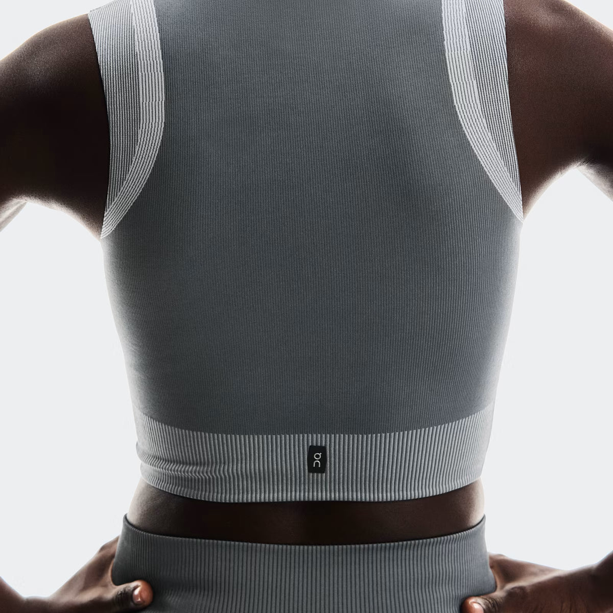 On Studio Knit Crop Rock | Glacier (Women'S)