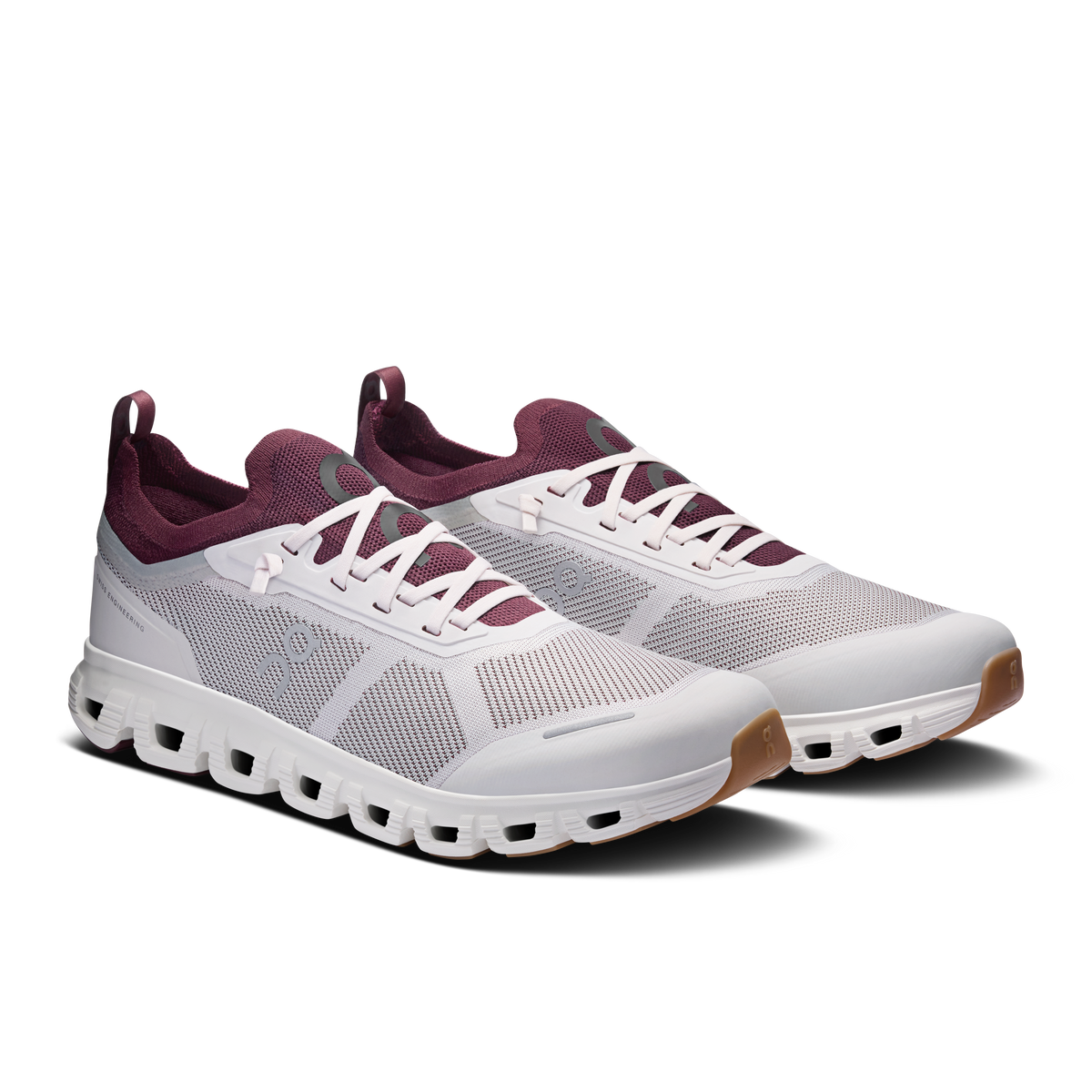 On Cloud 6 Versa Silver Maroon