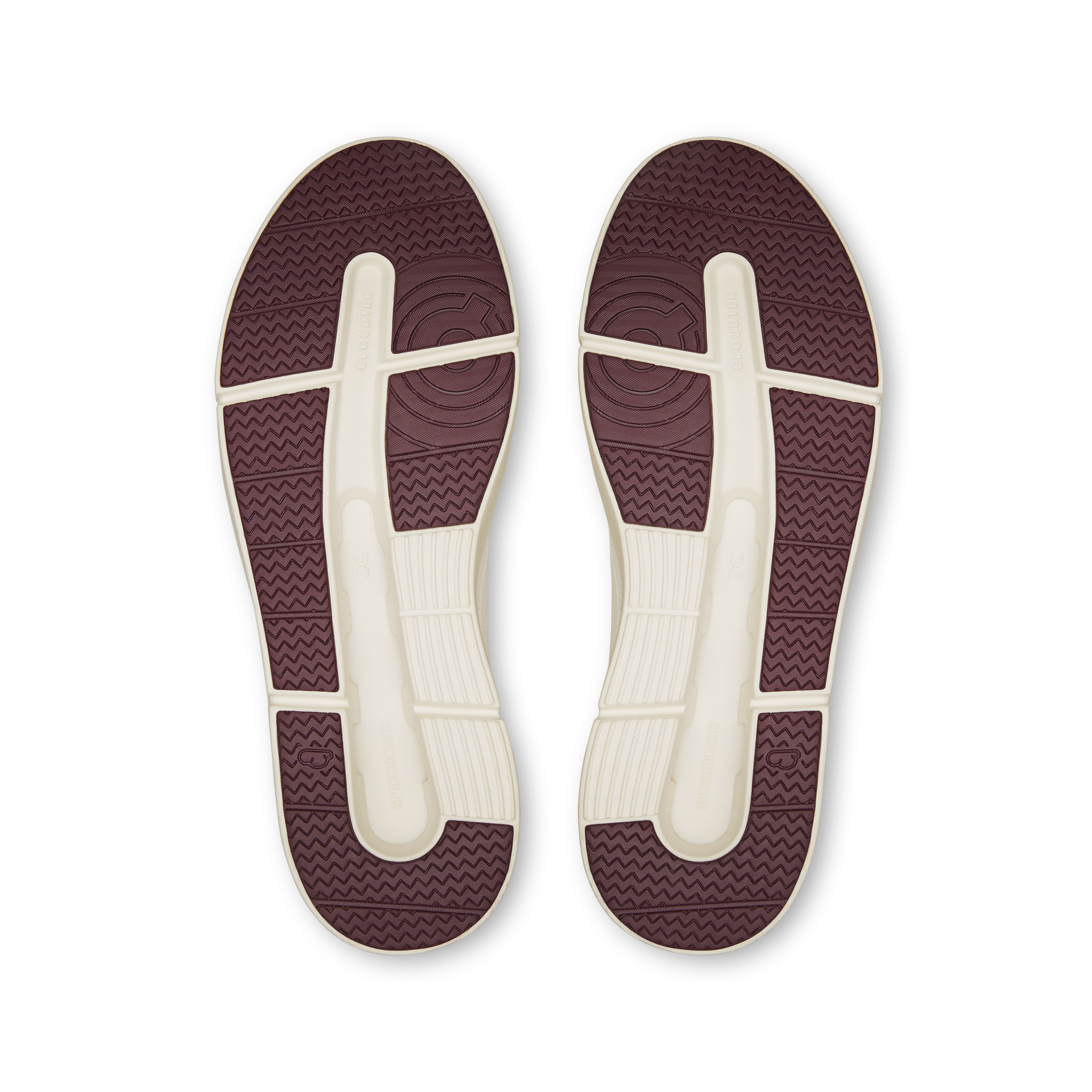 On The Roger Centre Court Ivory Maroon (Women'S)