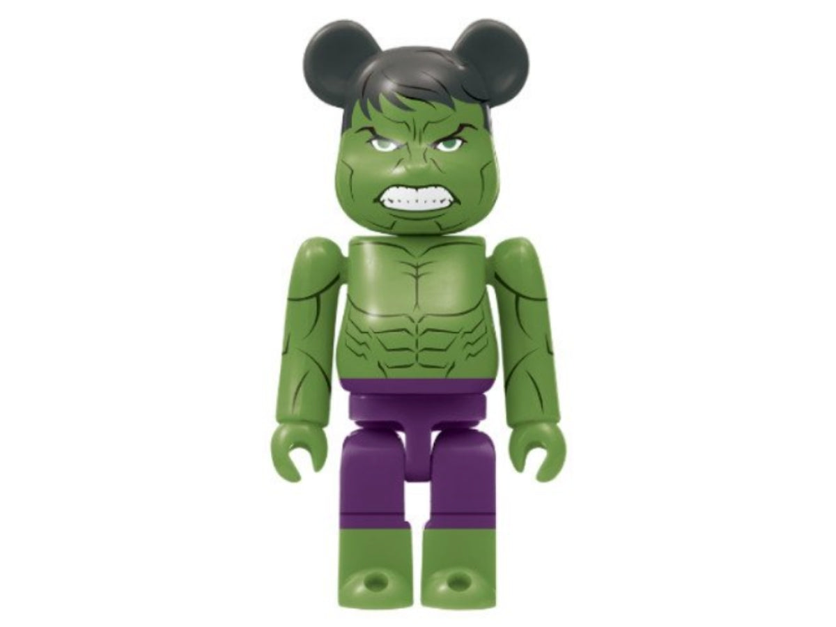 Bearbrick Happy Kuji Avengers Marvel Hulk