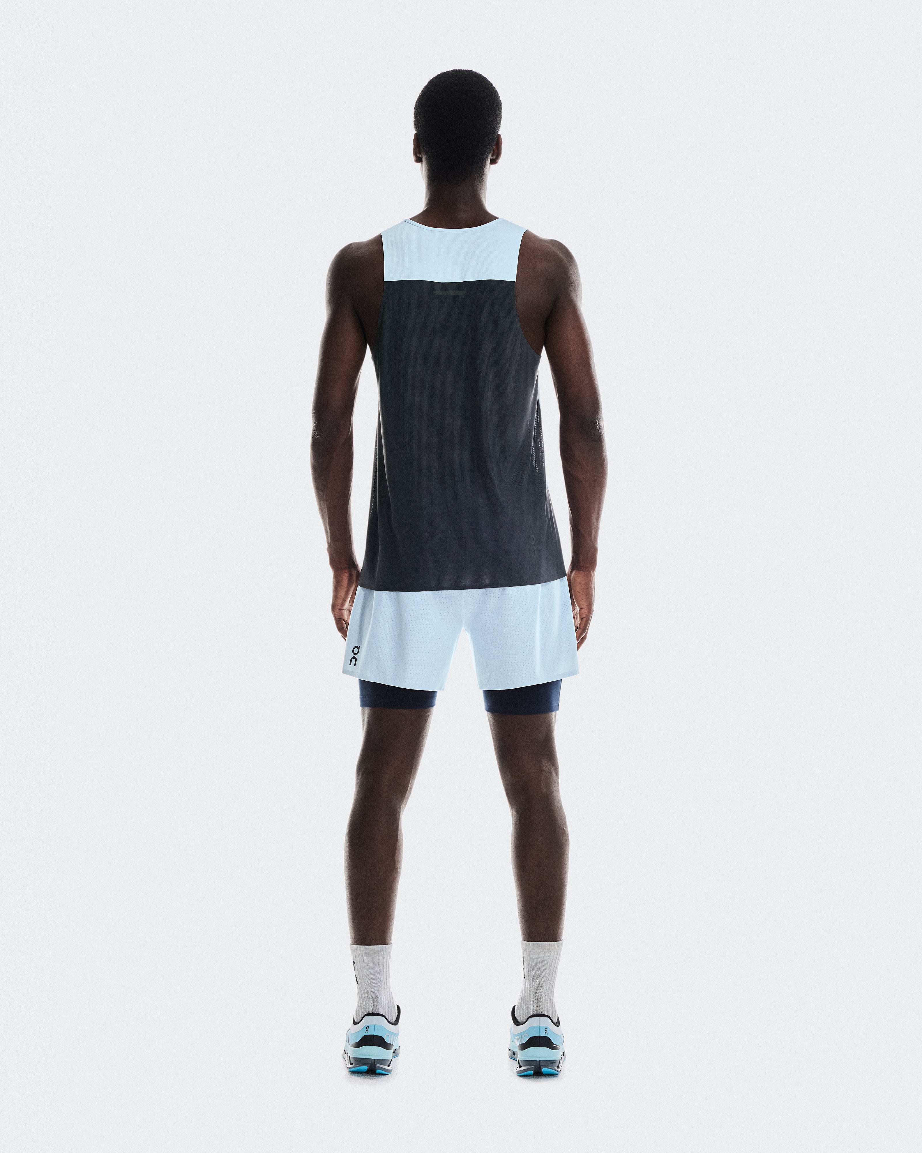 On 5" Performance 2/1 Shorts Arctic | Midnight