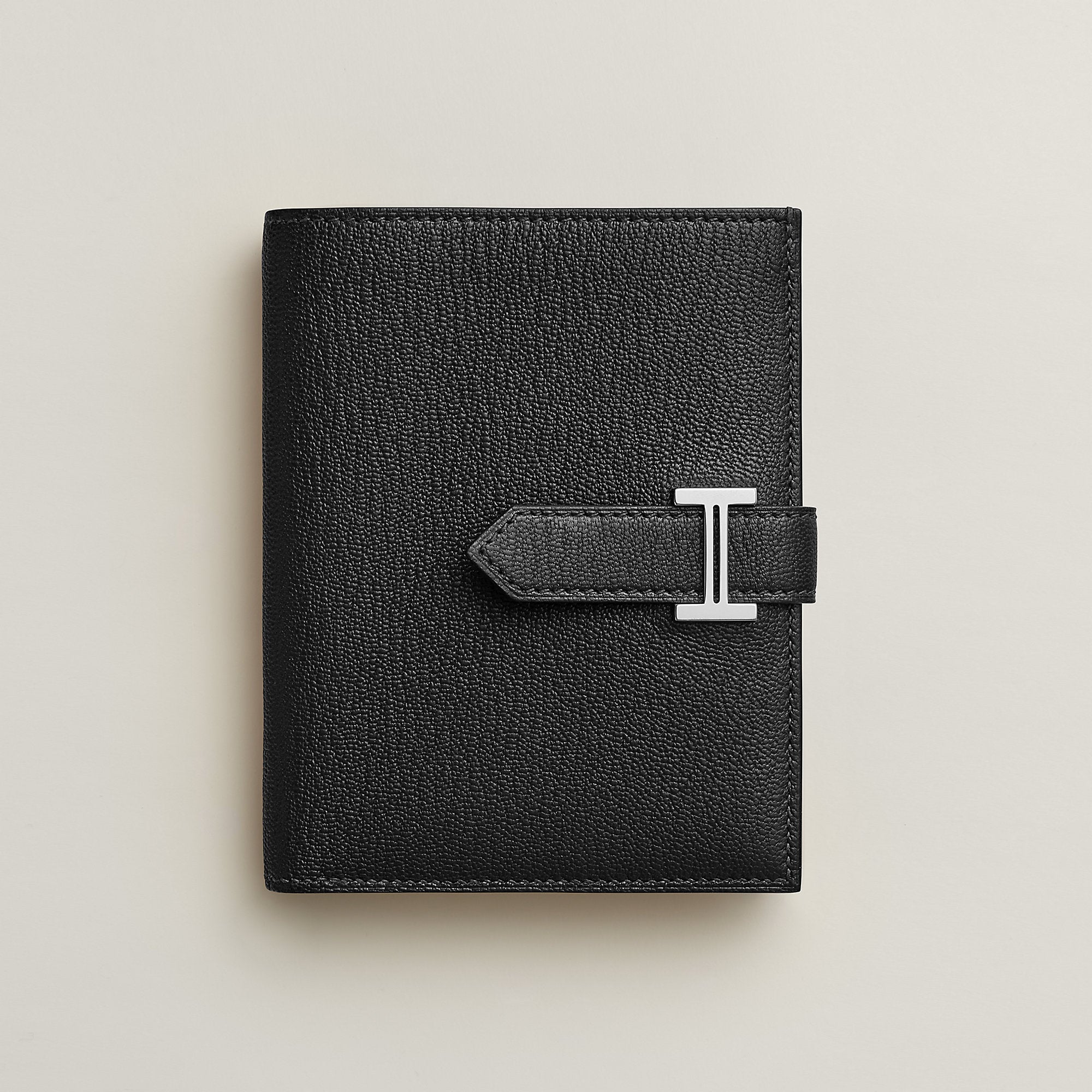 Hermes Bearn Compact Wallet Noir