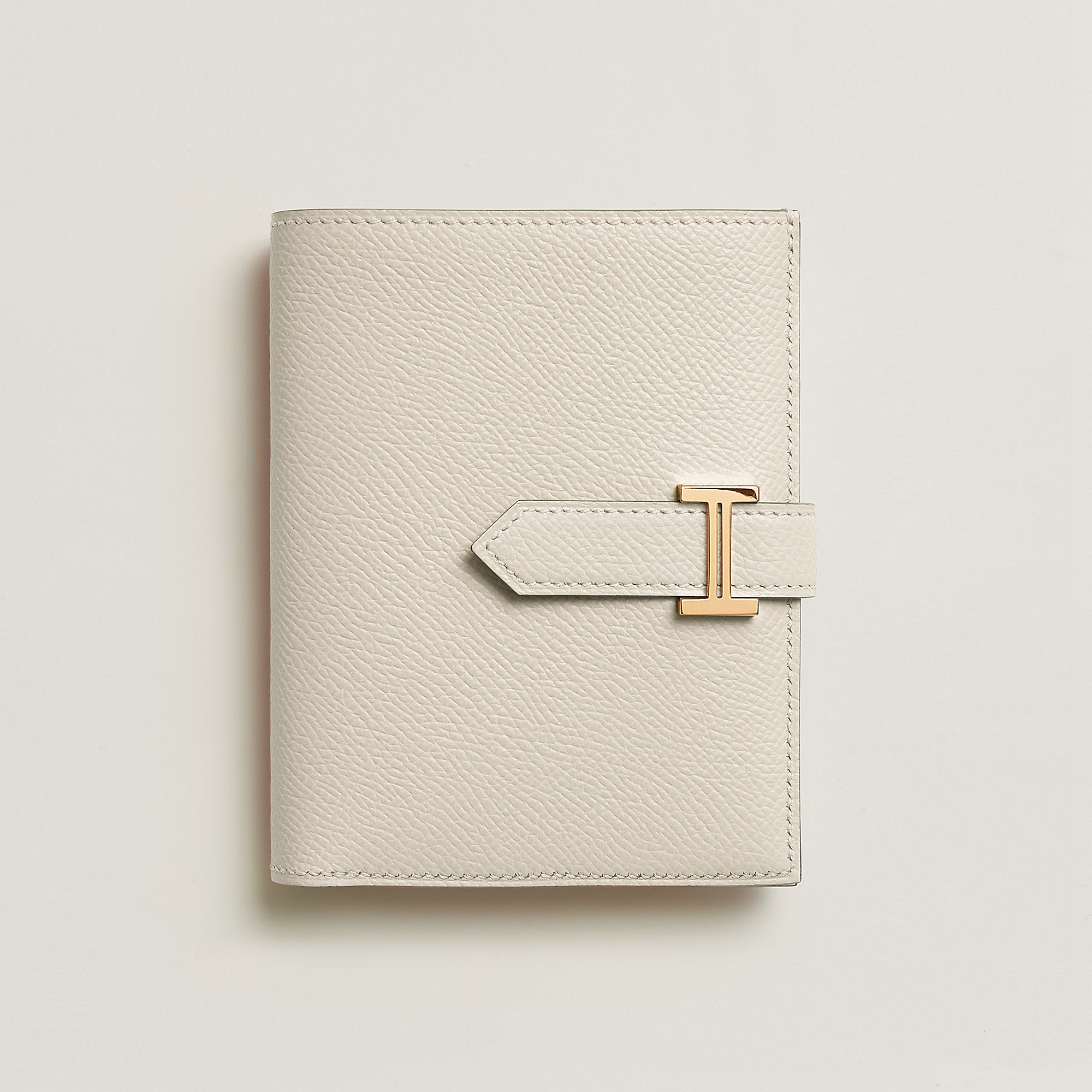 Hermes Bearn Compact Wallet Craie