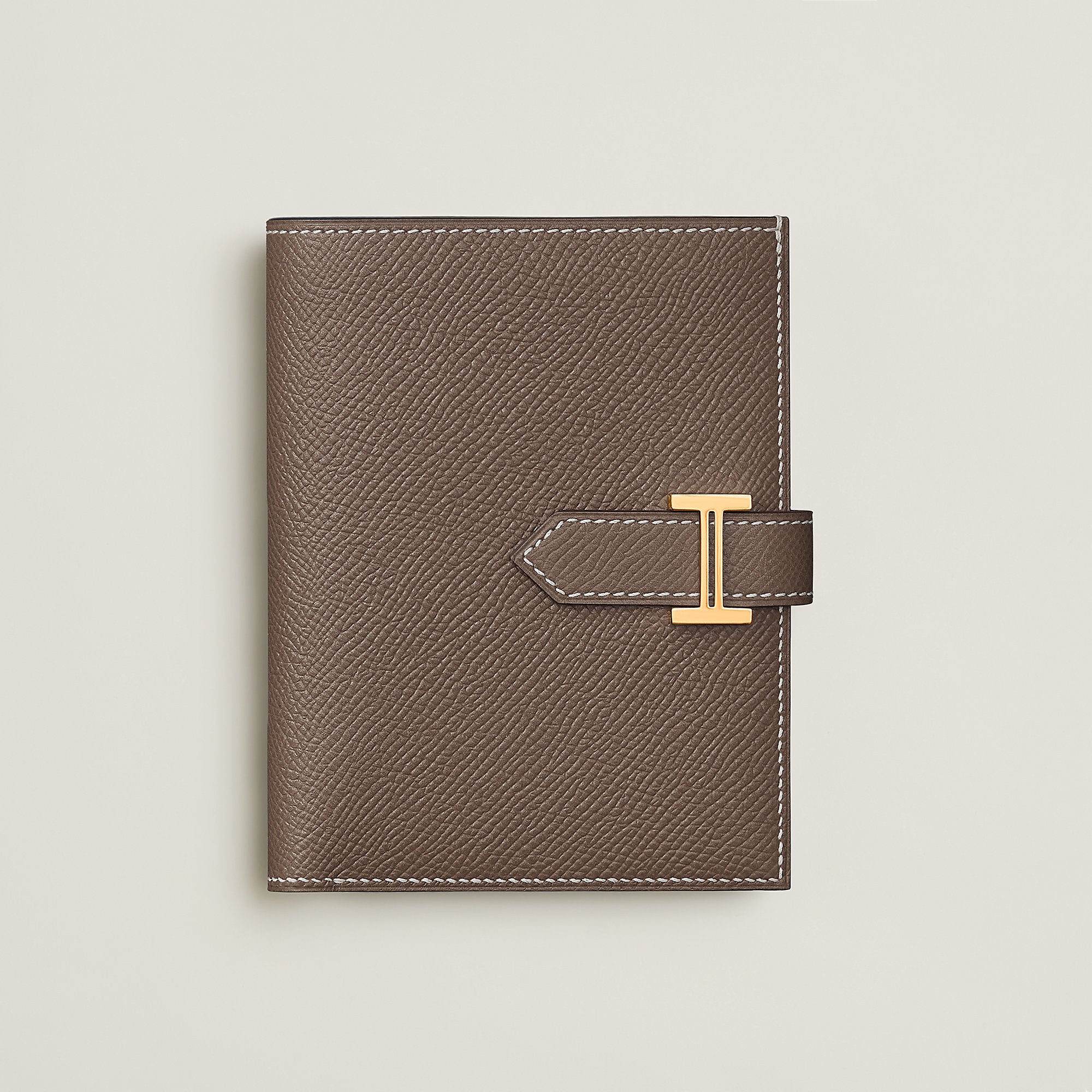 Hermes Bearn Compact Wallet Toupe