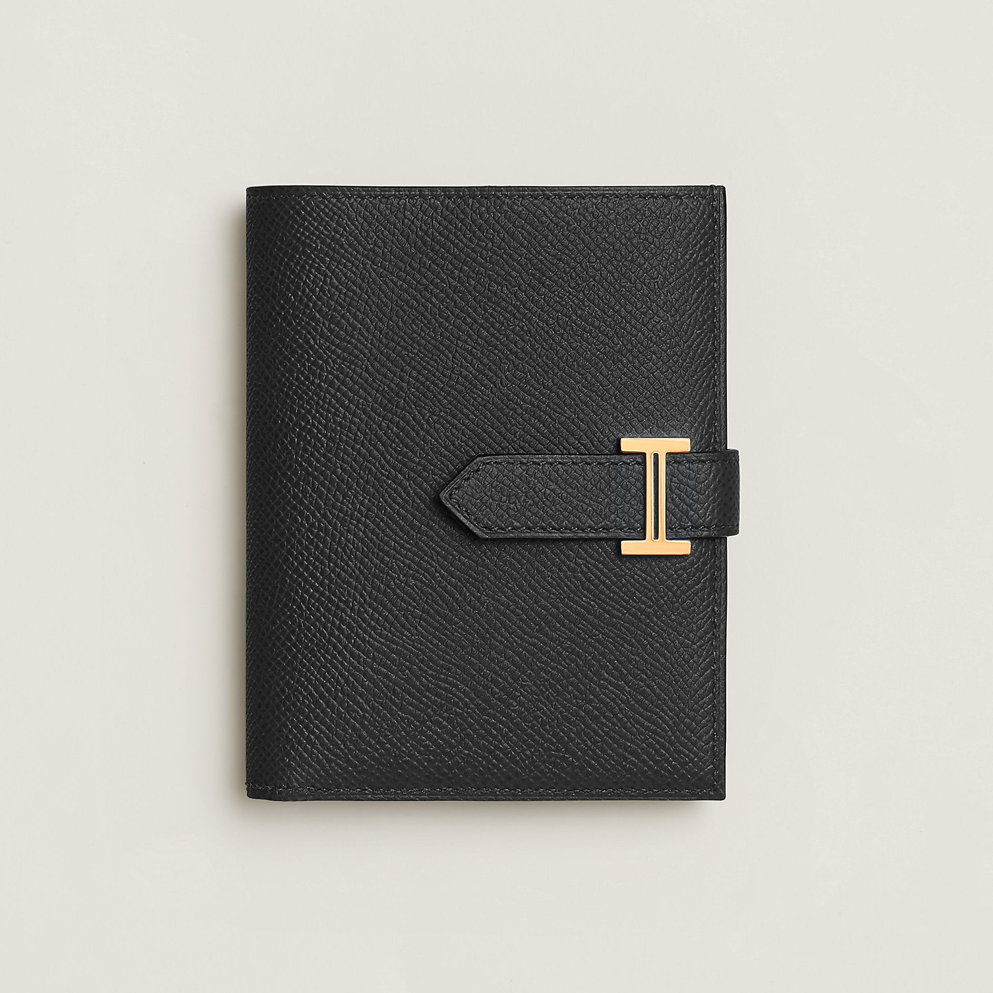 Hermes Bearn Compact Wallet Noir