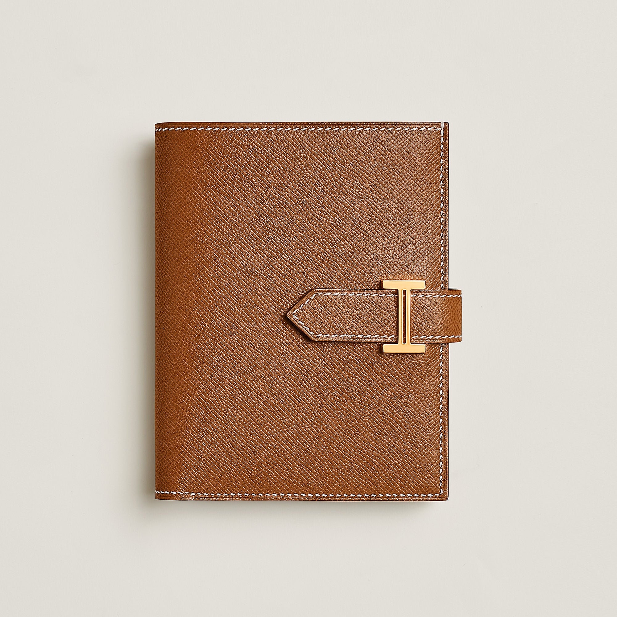 Hermes Bearn Compact Wallet Gold
