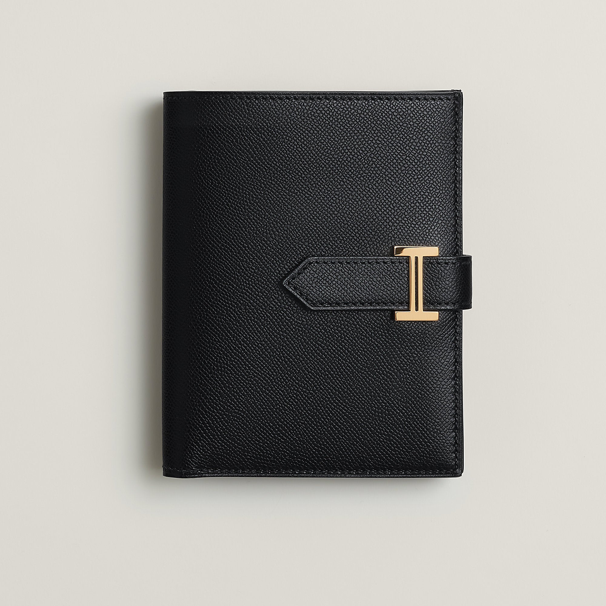 Hermes Bearn Compact Wallet Noir