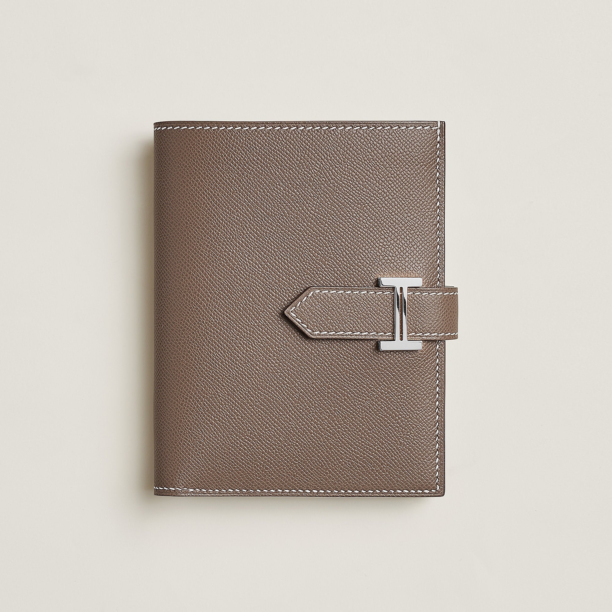 Hermes Bearn Compact Wallet Toupe