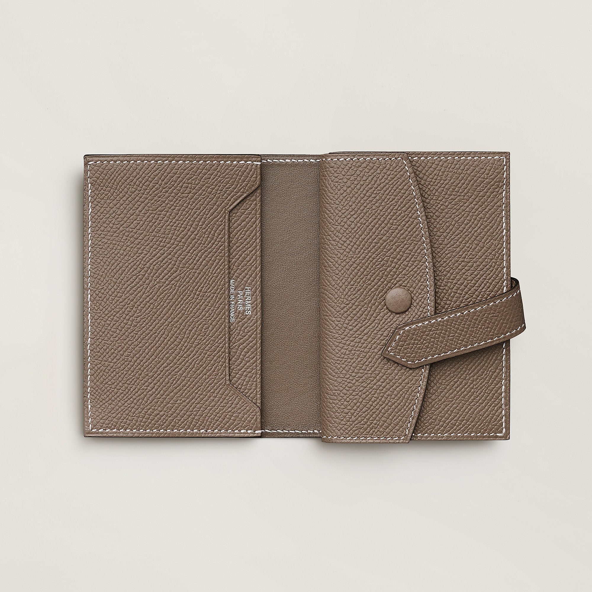 Hermes Bearn Mini Wallet Noir