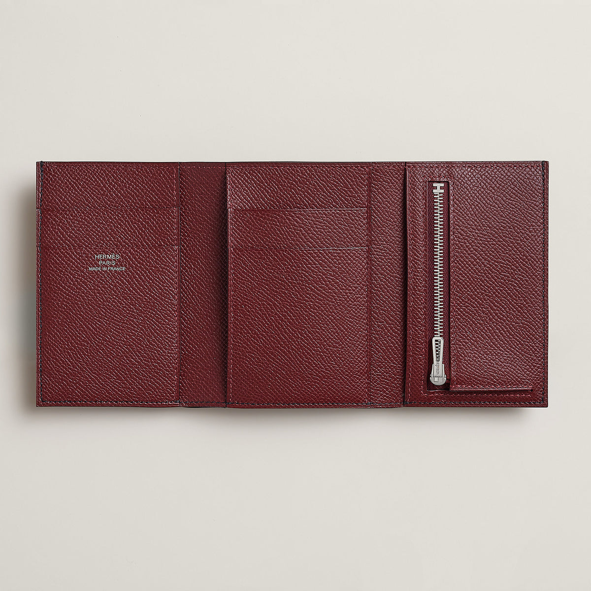 Hermes Bearn Verso Wallet Noir