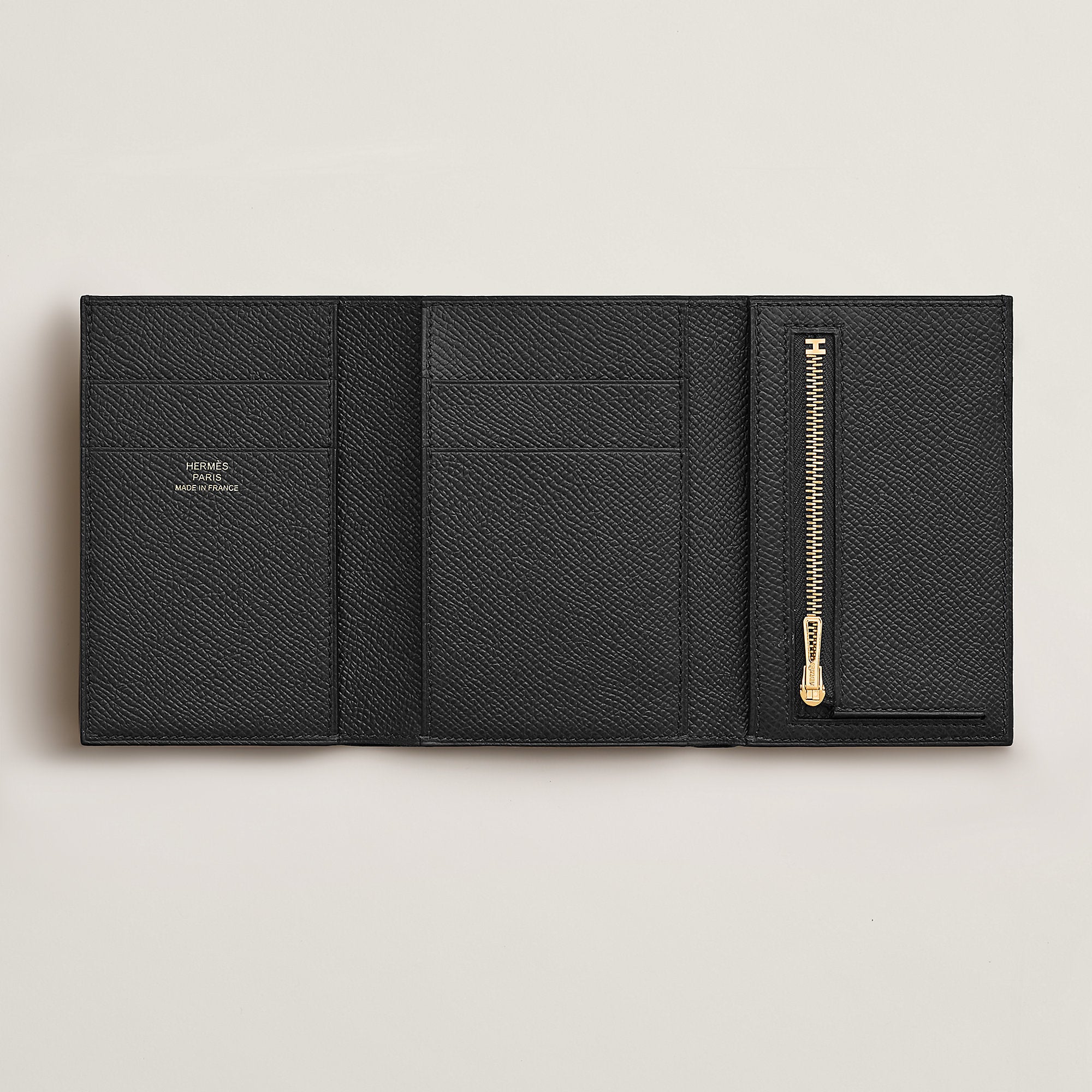 Hermes Bearn Wallet Noir