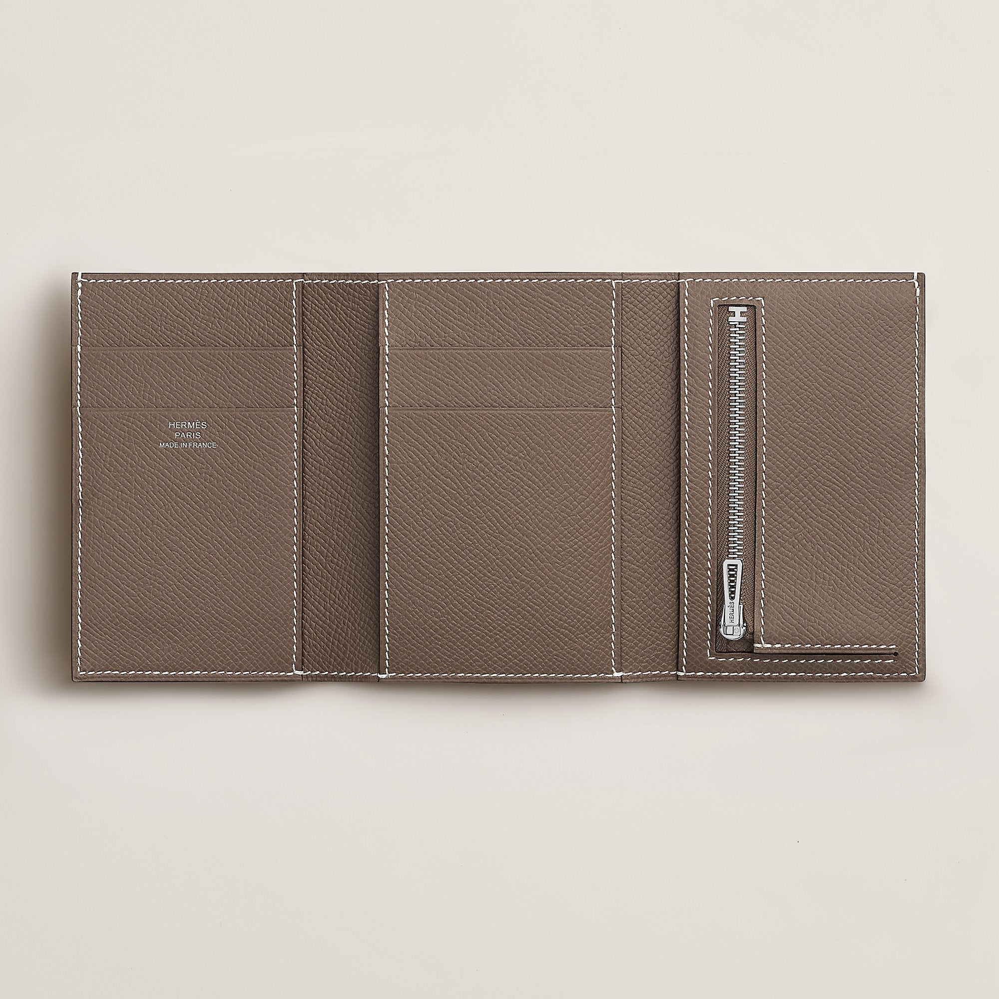 Hermes Bearn Wallet Toupe