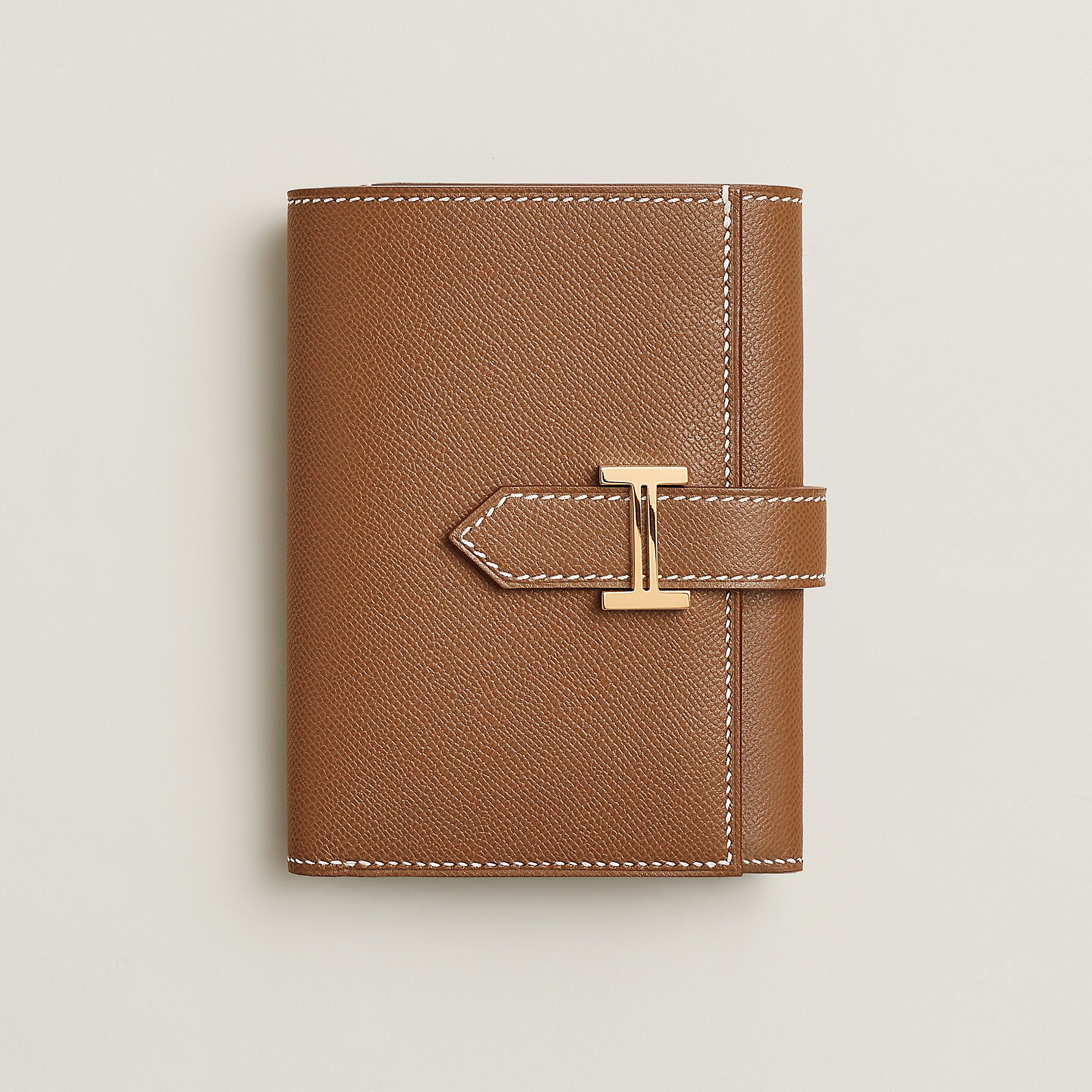 Hermes Bearn Wallet Gold