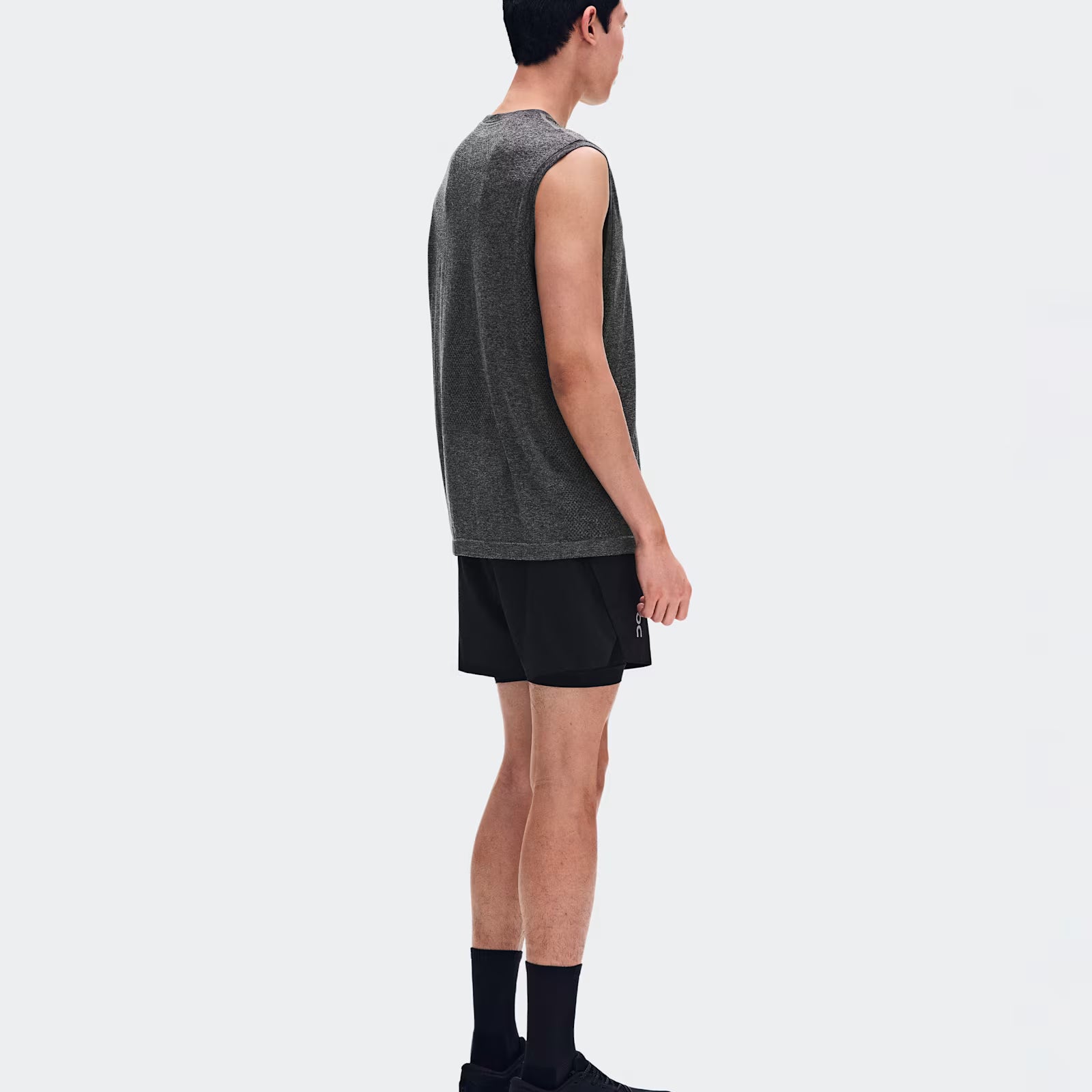 On Train 2-In-1 Shorts Black