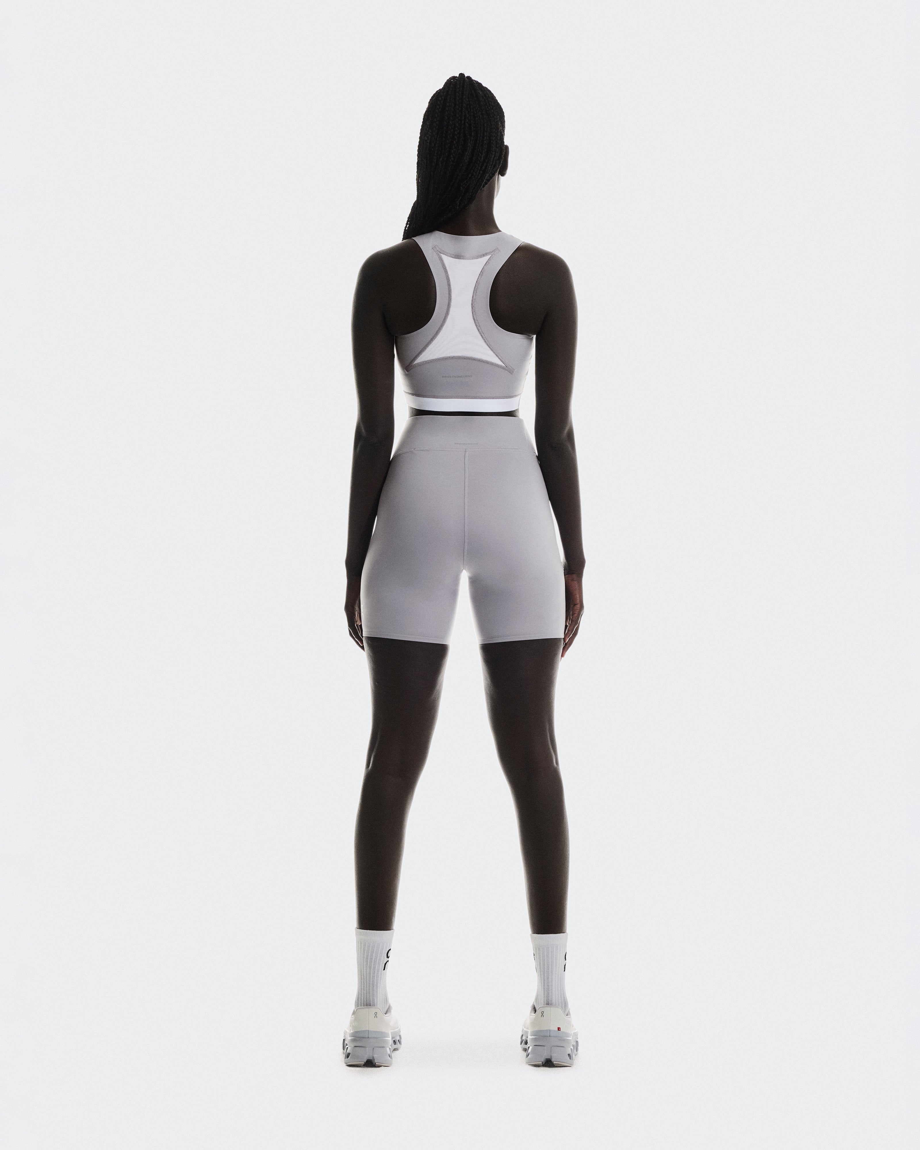 On Train 2-In-1 Crop Lilac (Women'S)