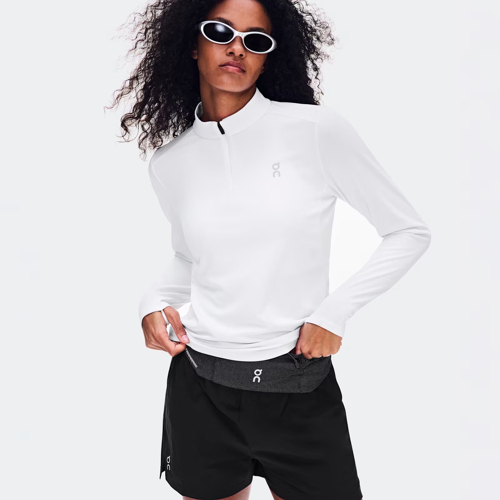 On Core 1/4 Zip White (Women'S)