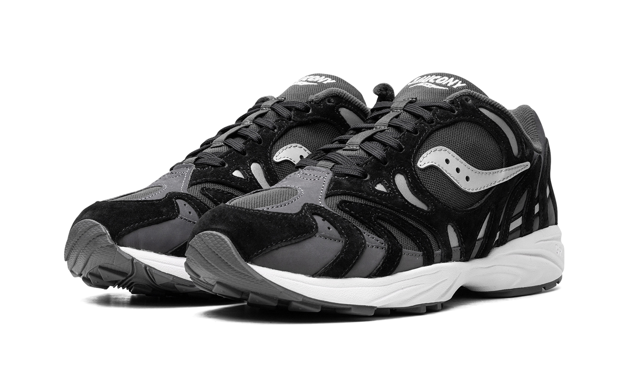 Saucony Grid Azura 2000 Premium Black Silver