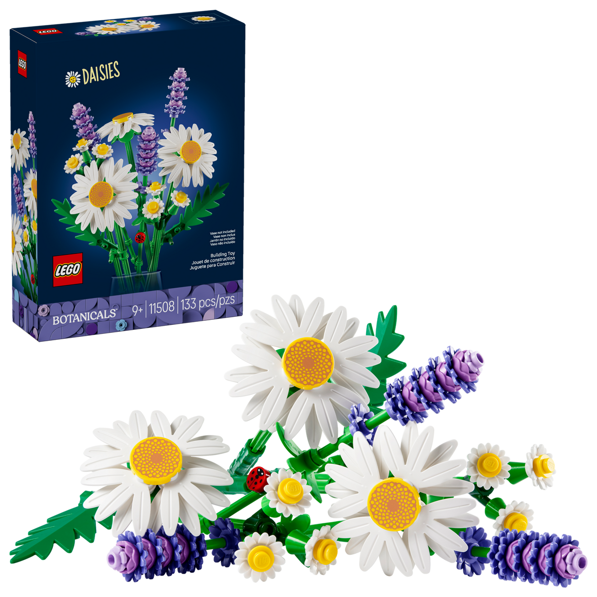 LEGO Botanicals Daisies, front