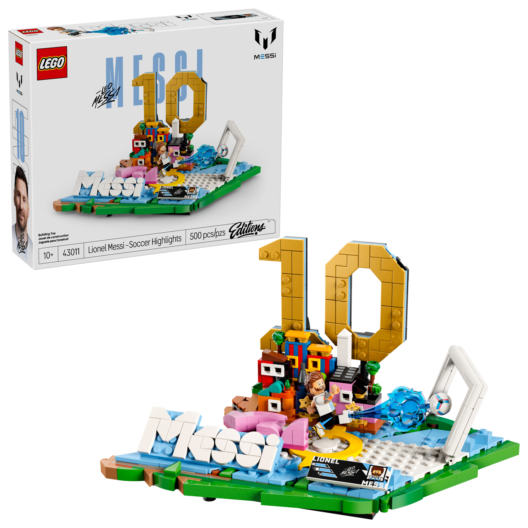 Lego Lionel Messi Soccer Highlights