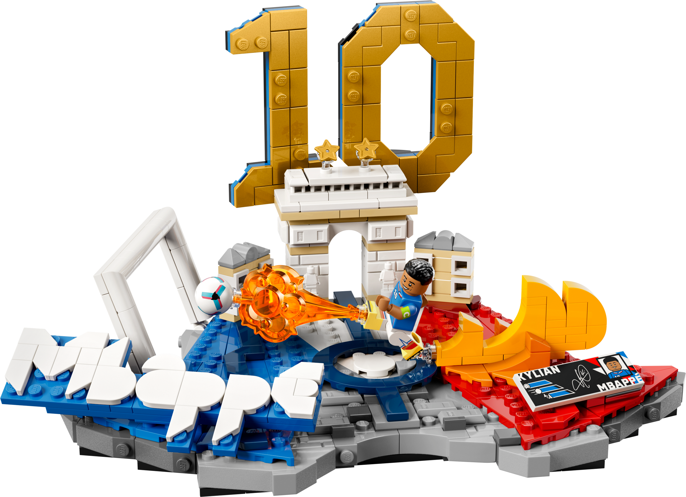 Lego Kylian Mbapp Soccer Highlights