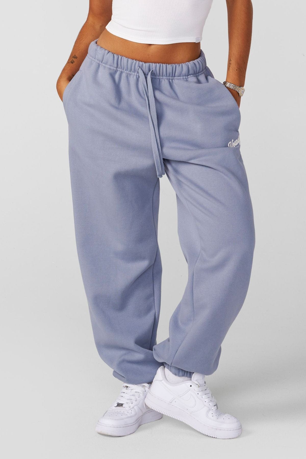 YoungLA W271 Soft Serve Joggers Dusty Blue