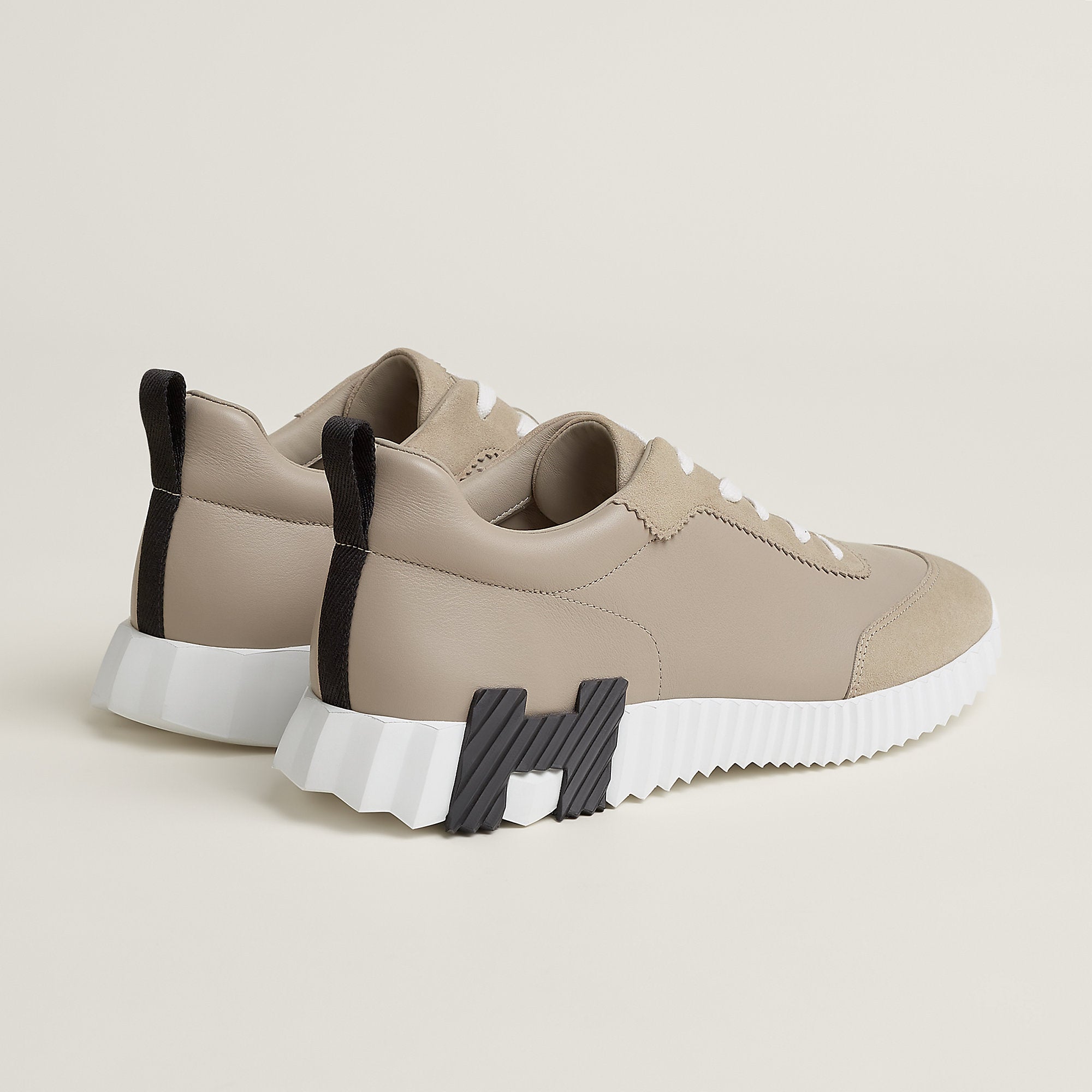 Hermes Bouncing Sneaker Beige Galet