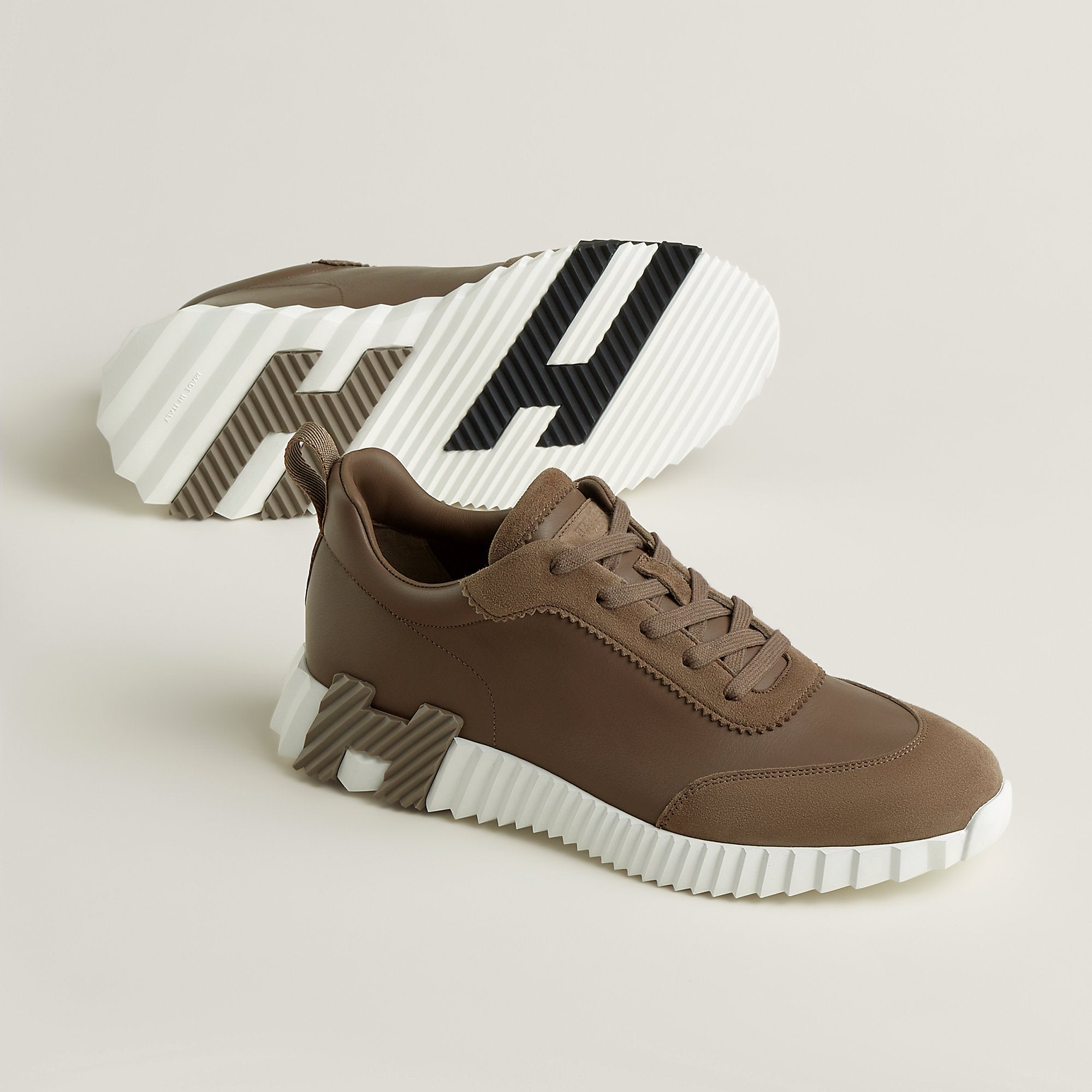 Hermes Bouncing Sneaker Toupe