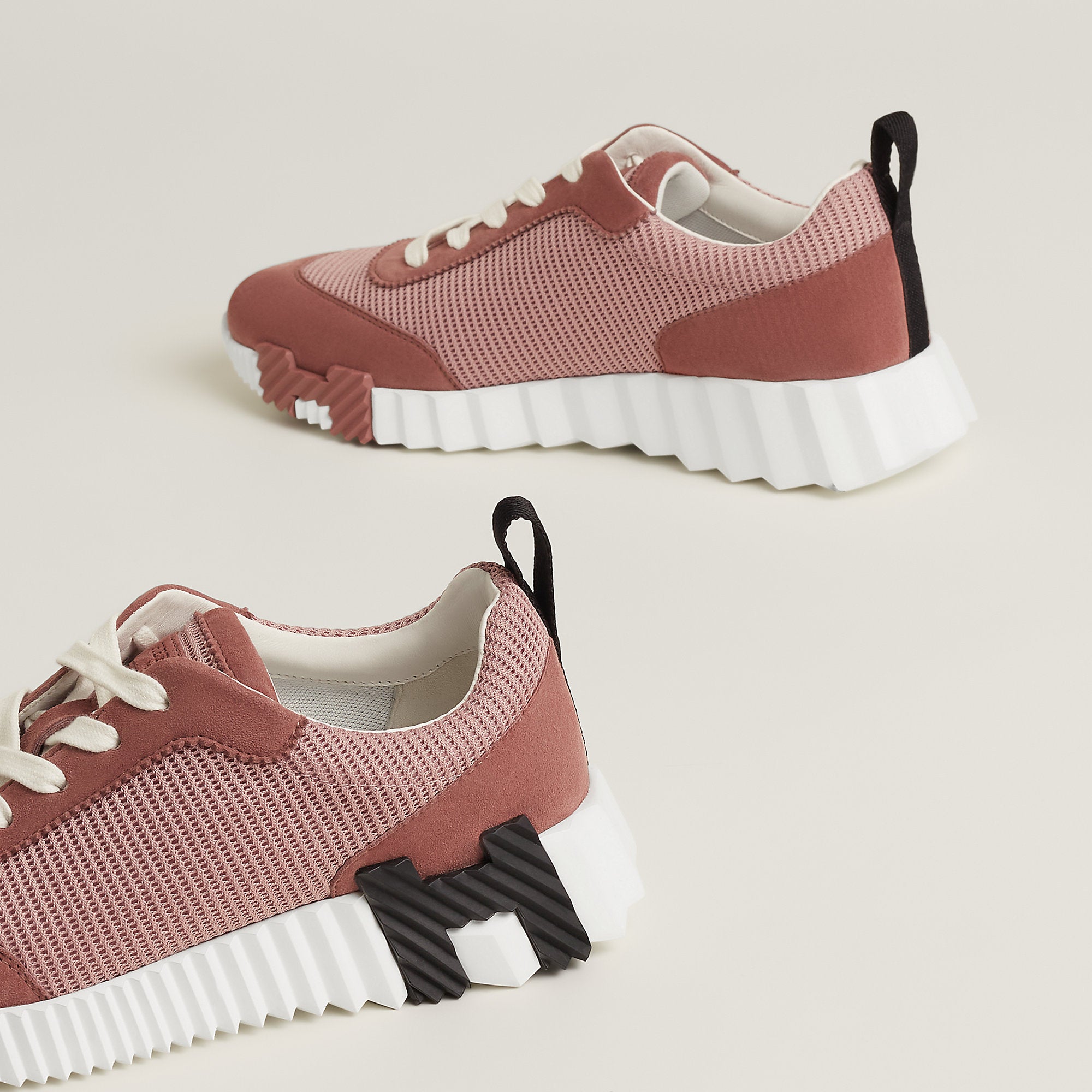 Hermes Bouncing Sneaker Rose Antique