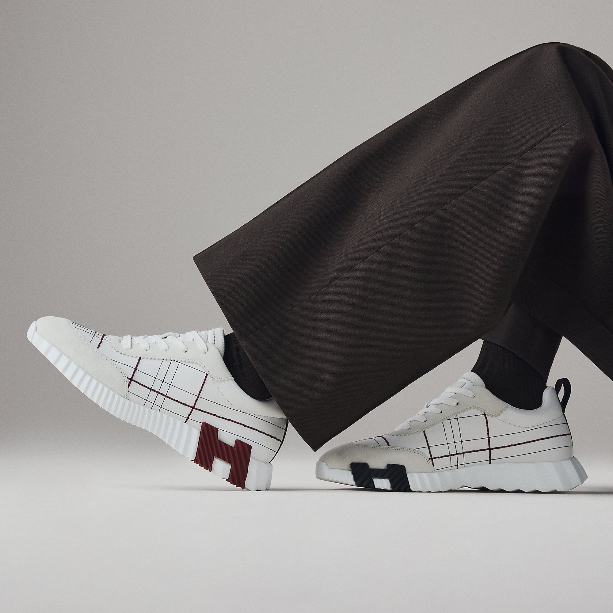 Hermes Bouncing Sneaker Blanc