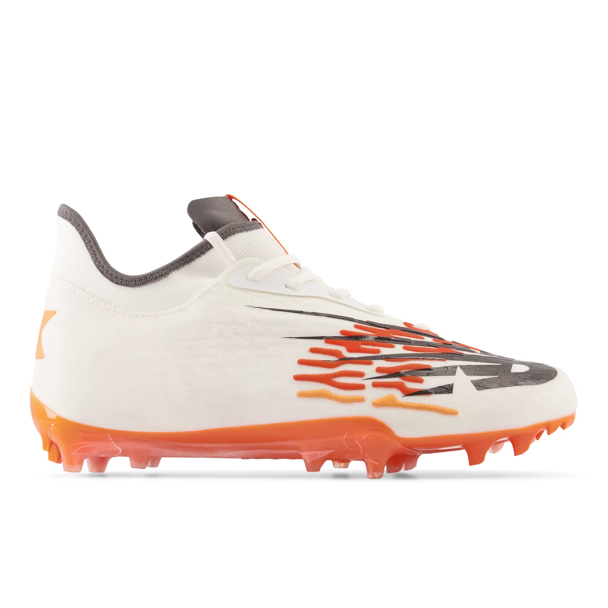 New Balance Burnx3 White with Grey and Orange