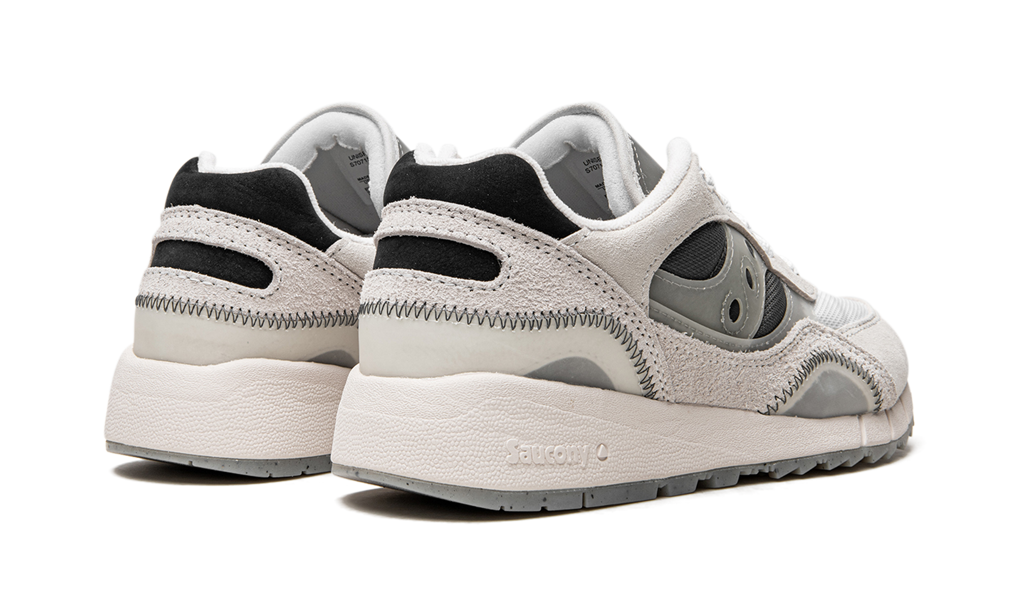 Saucony Shadow 6000 Transparent White Dark Grey