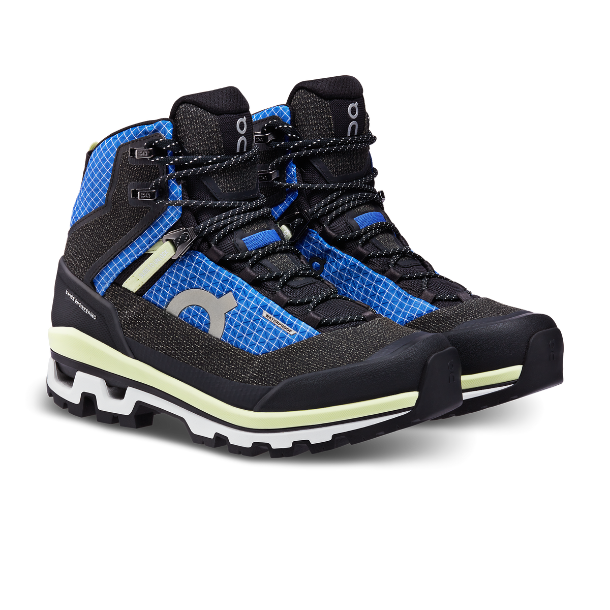 On Cloudalpine Waterproof Cobalt Limelight (Women'S)