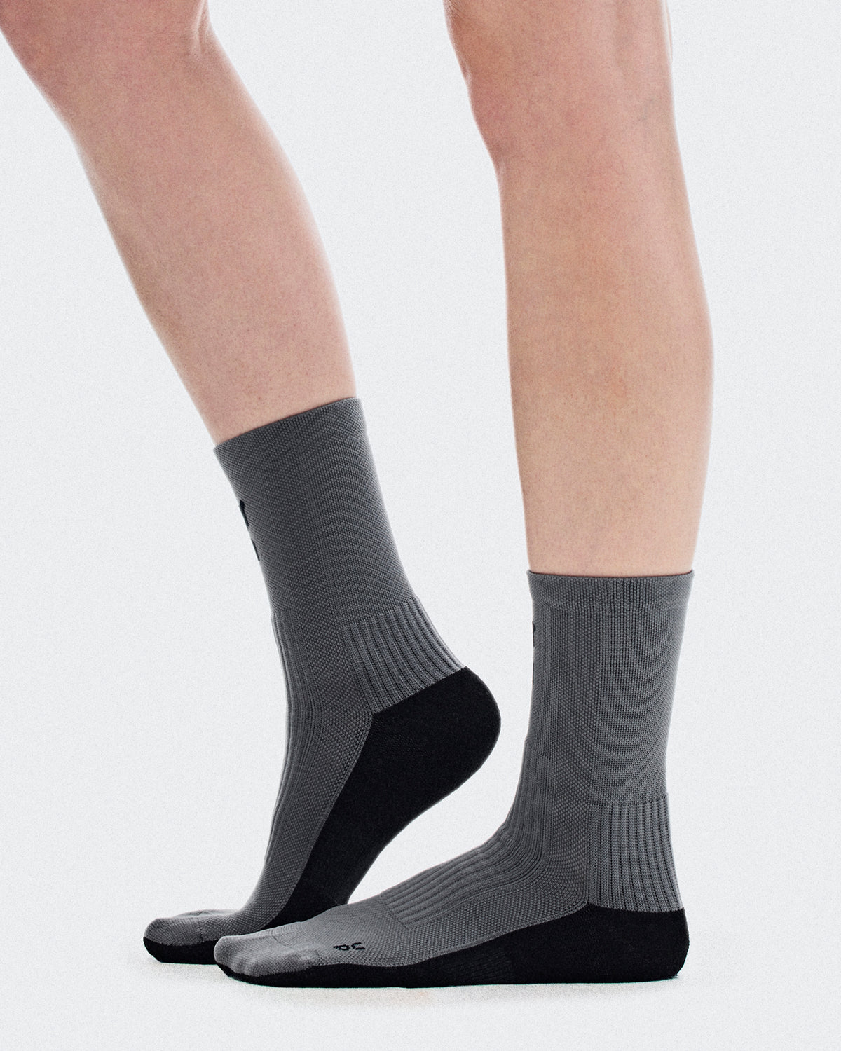 On Trail Sock High 2P Frost | Rock